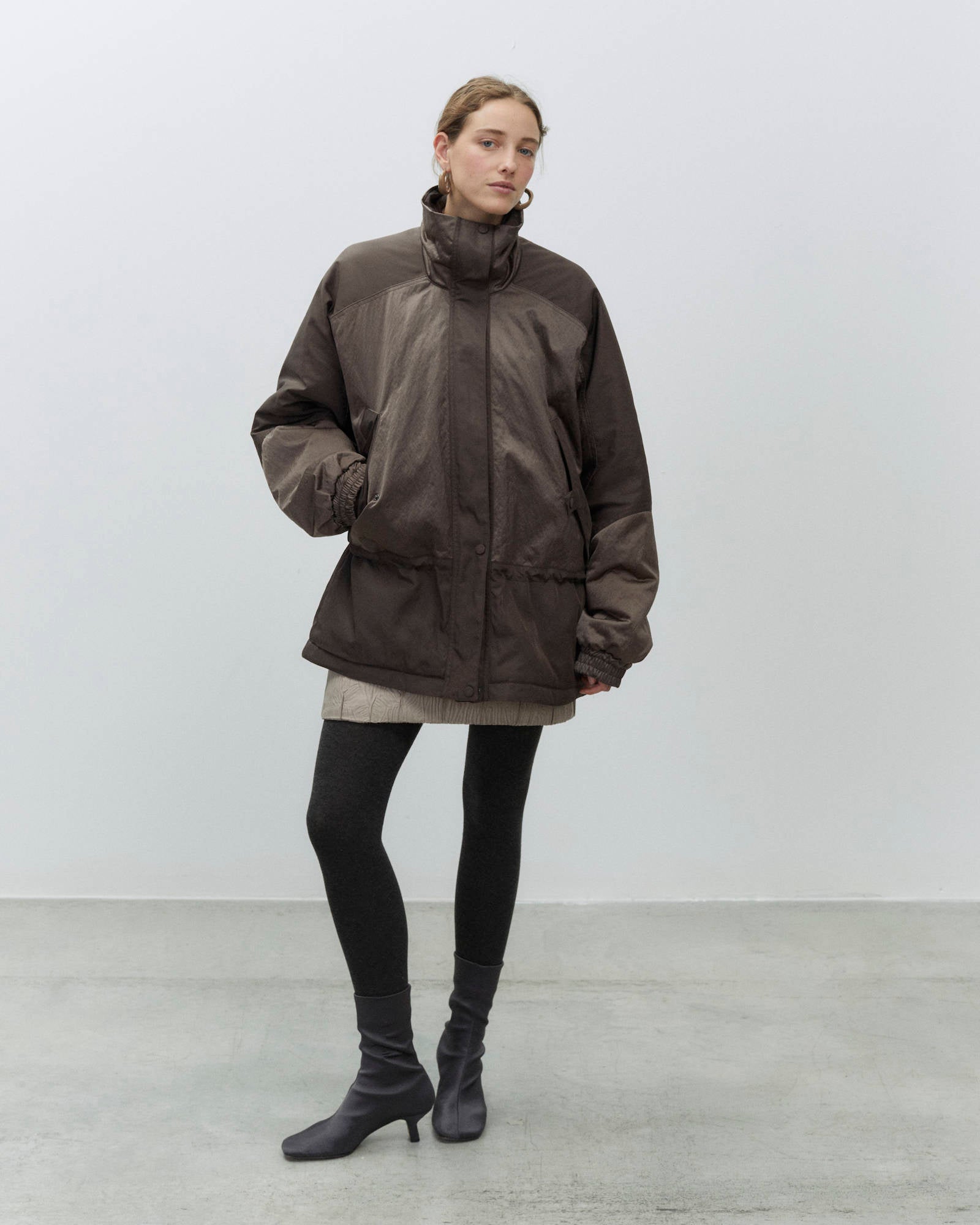 SATIN TECHNO JACKET