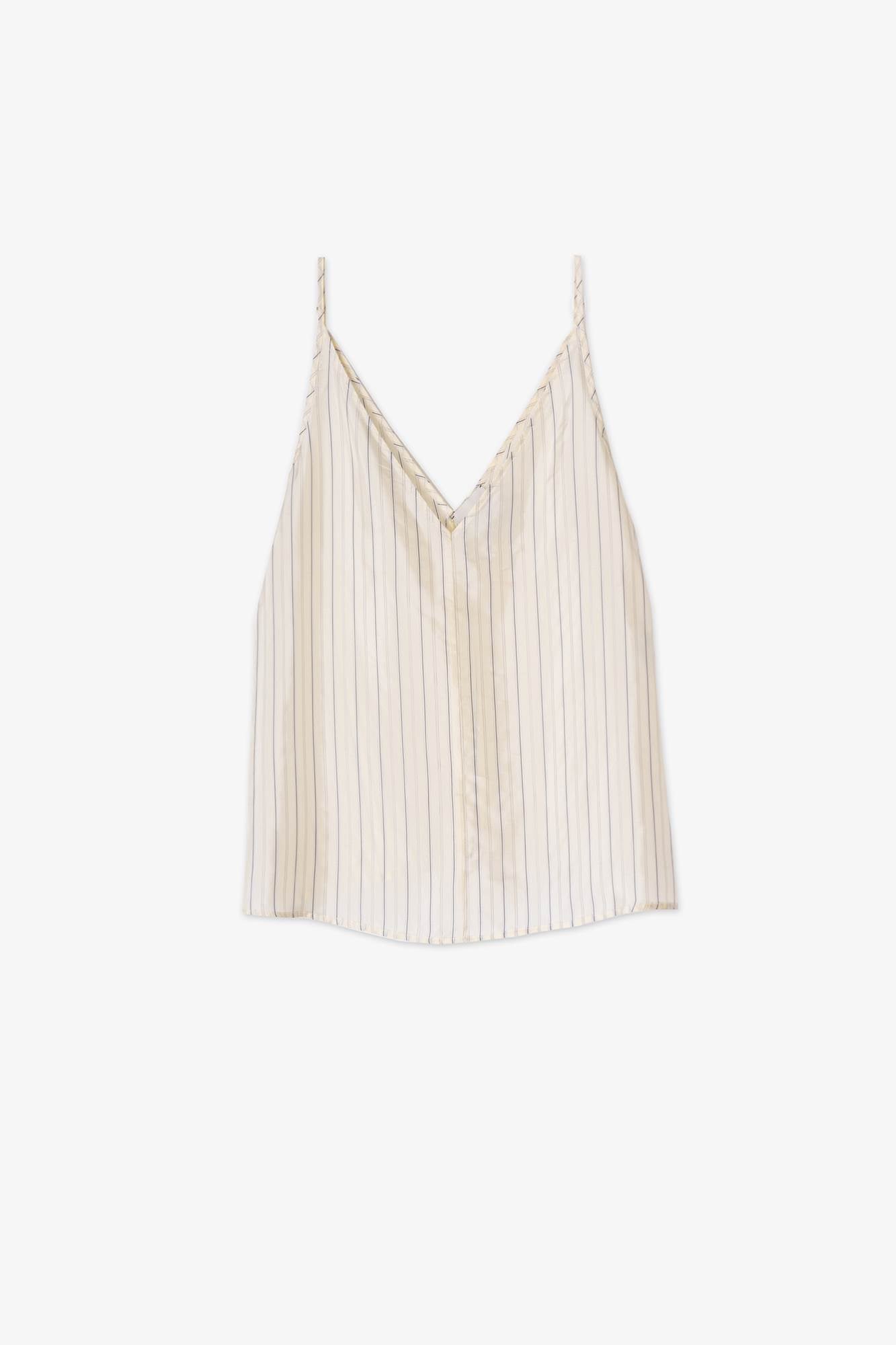 THIN STRIPED TOP WITH STRAPS