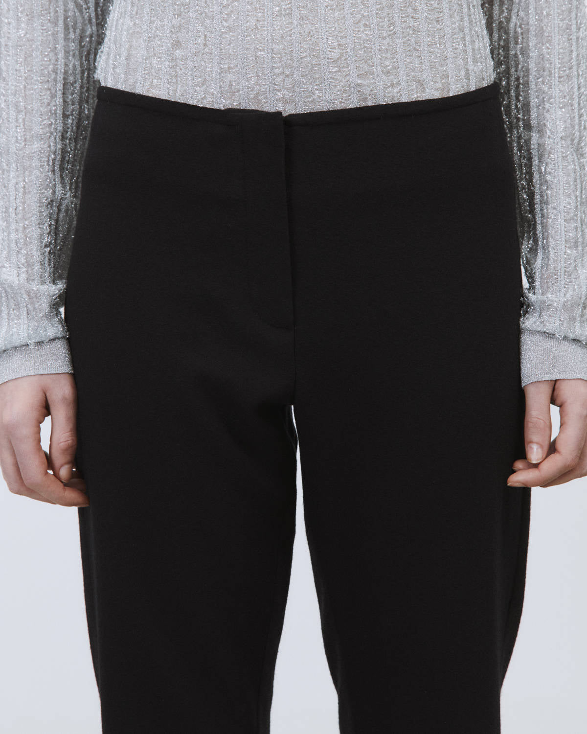TAILORED WOOL TROUSERS