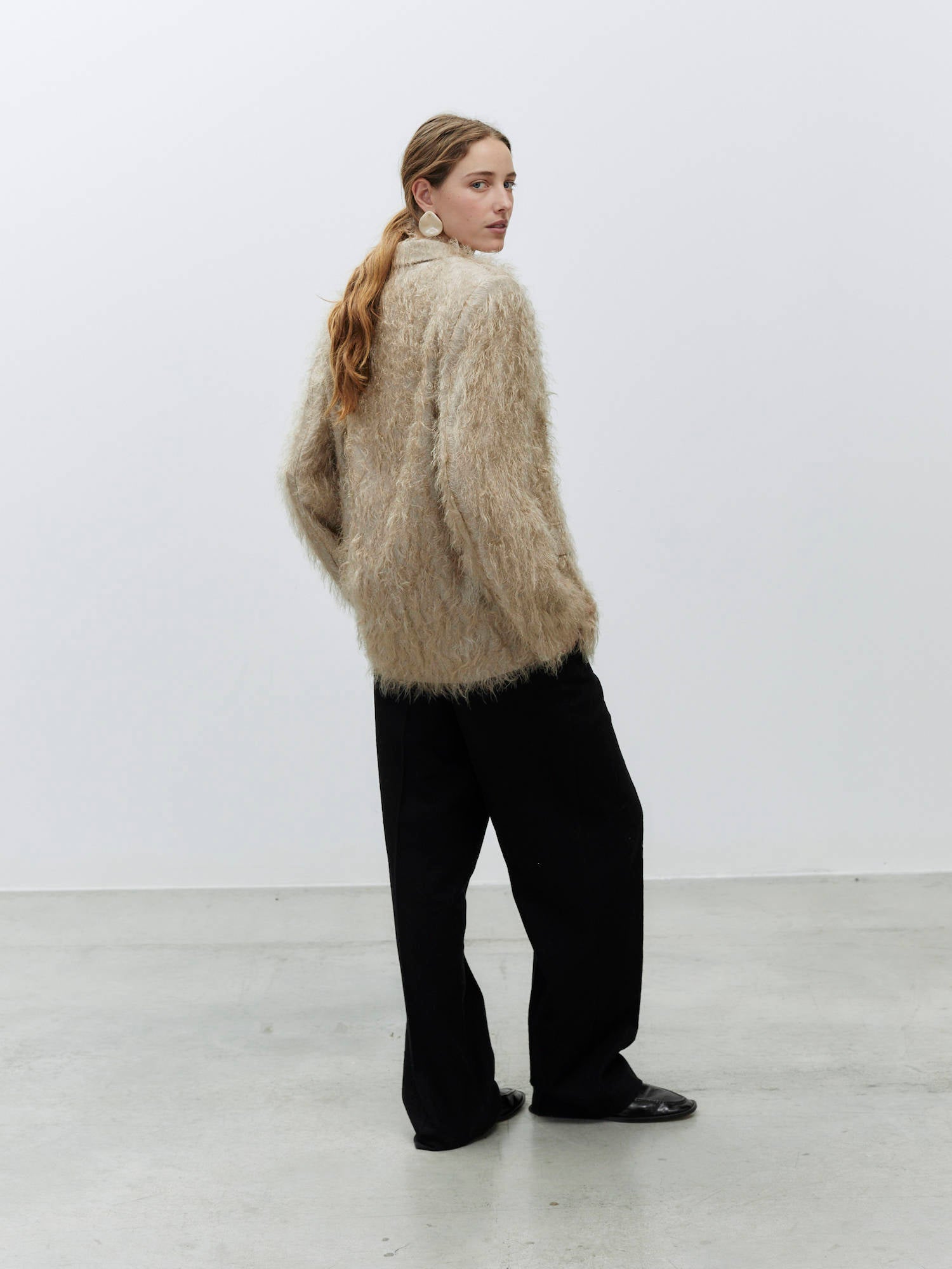 FRINGE BOXY BLAZER