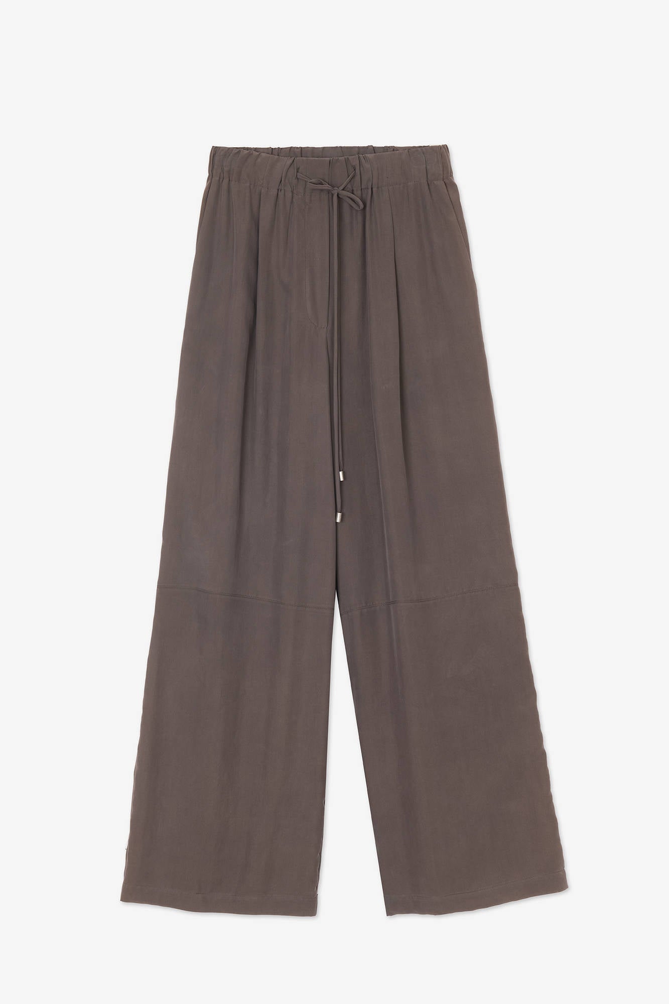 ENZYMATED SILK GYM PANTS Earth