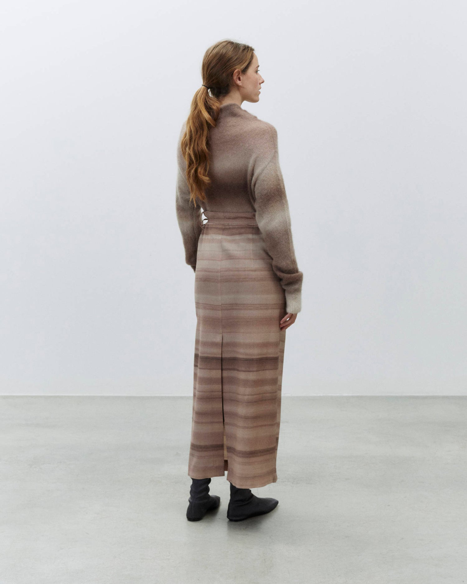 SHADE PRINT WALLET SKIRT