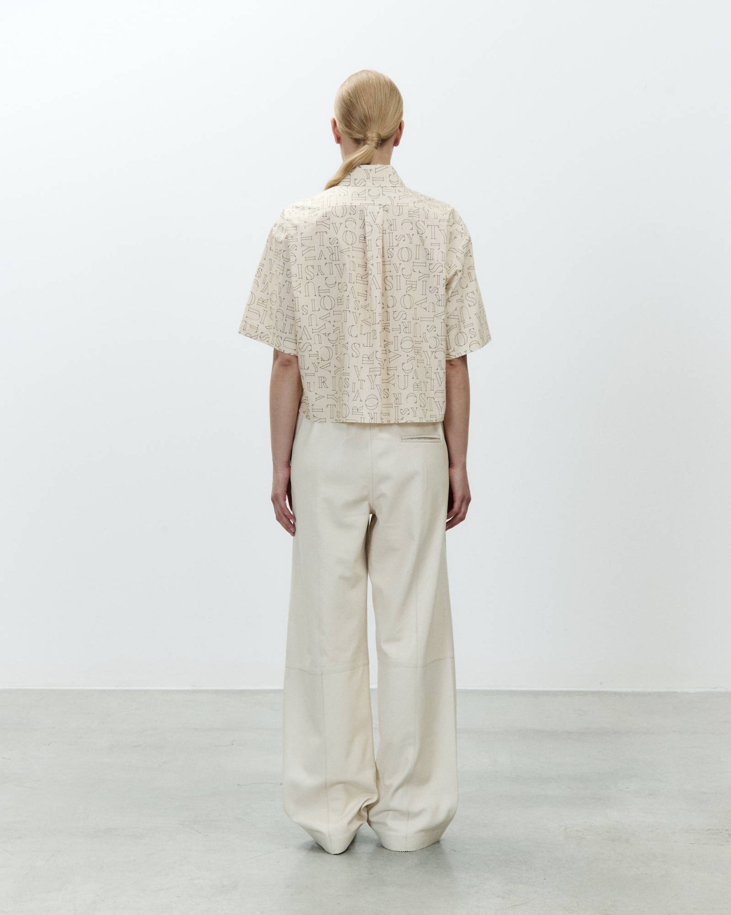 Boxy Lettering Shirt