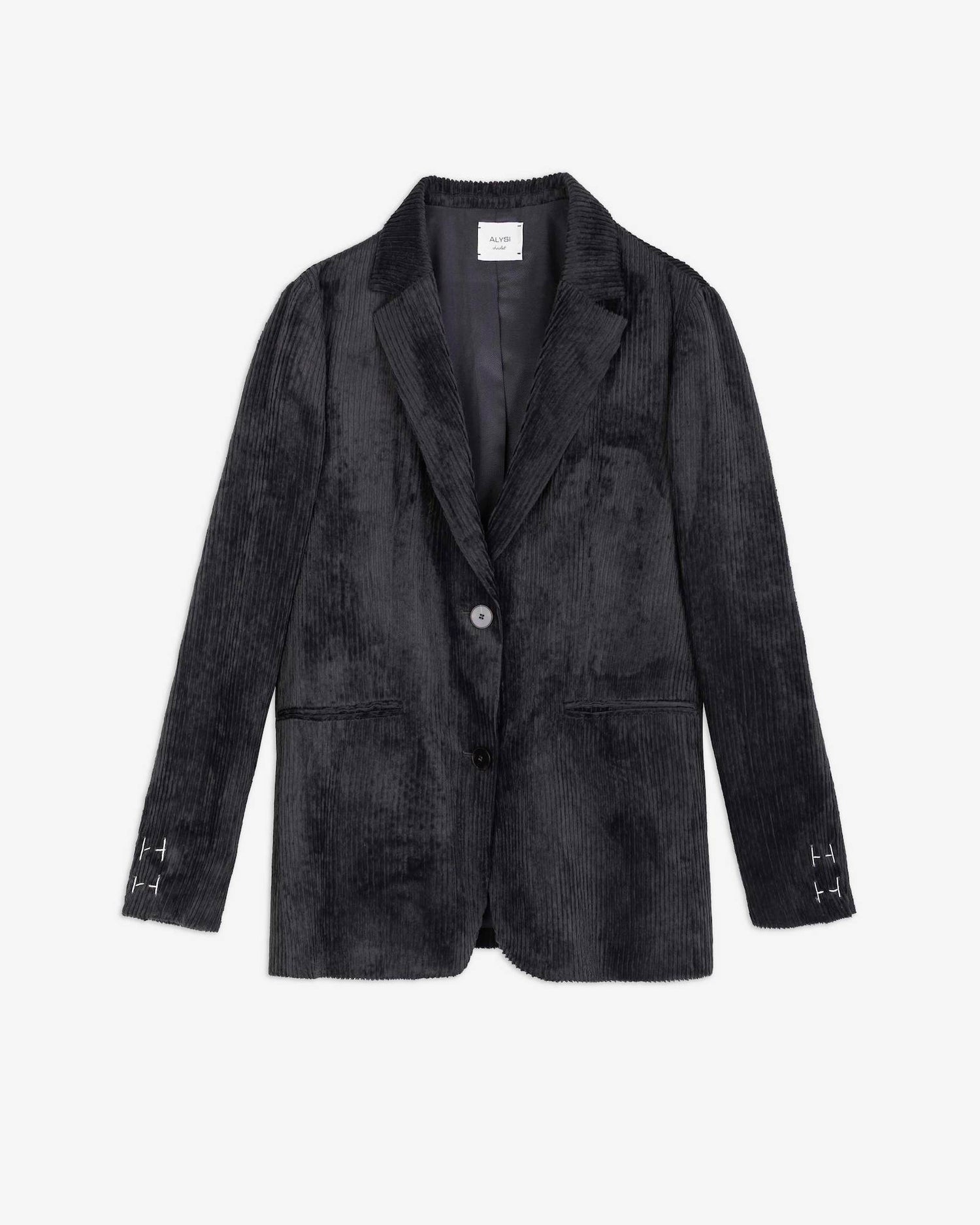 VELVET RIB BLAZER