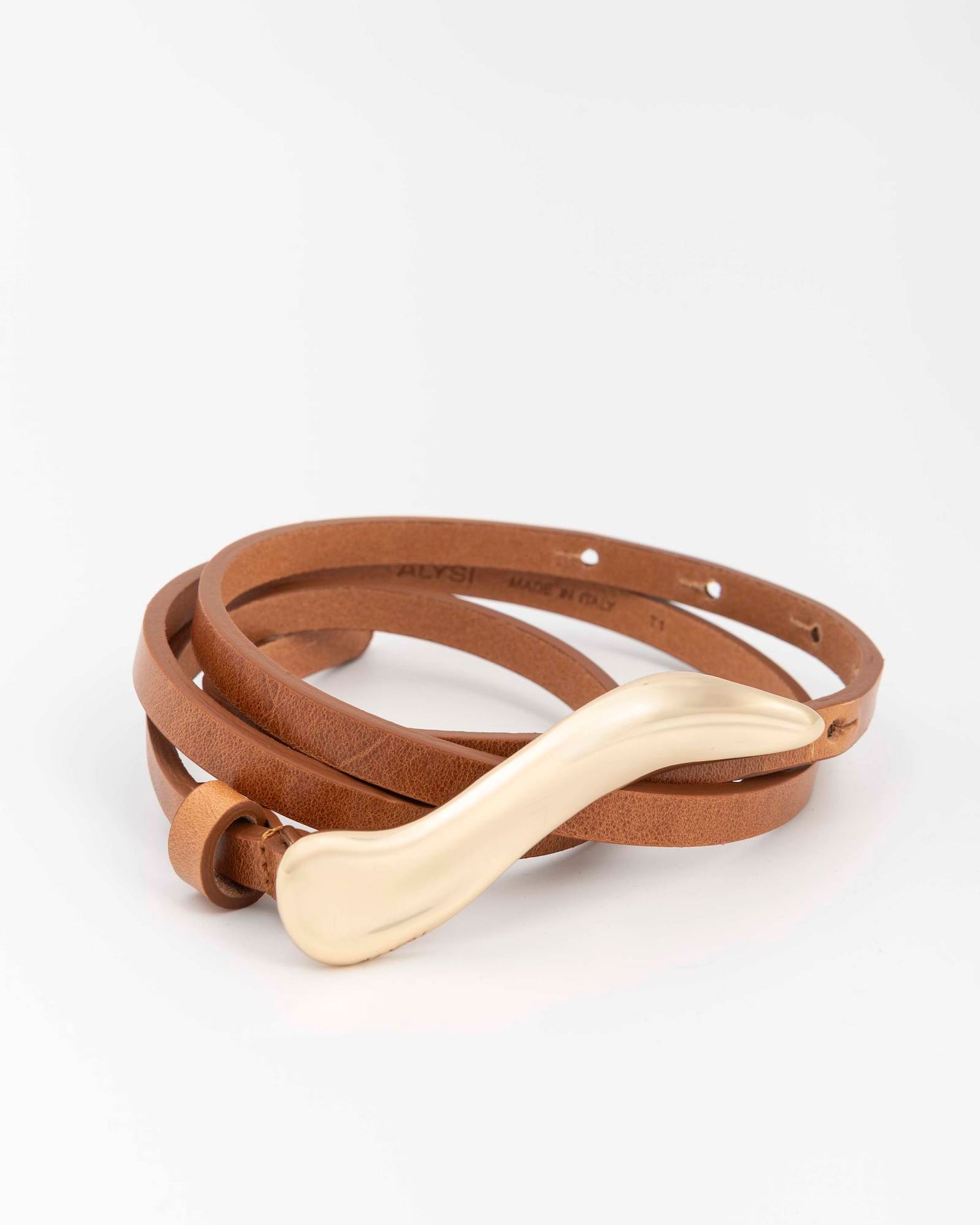 THIN LEATHER BELT