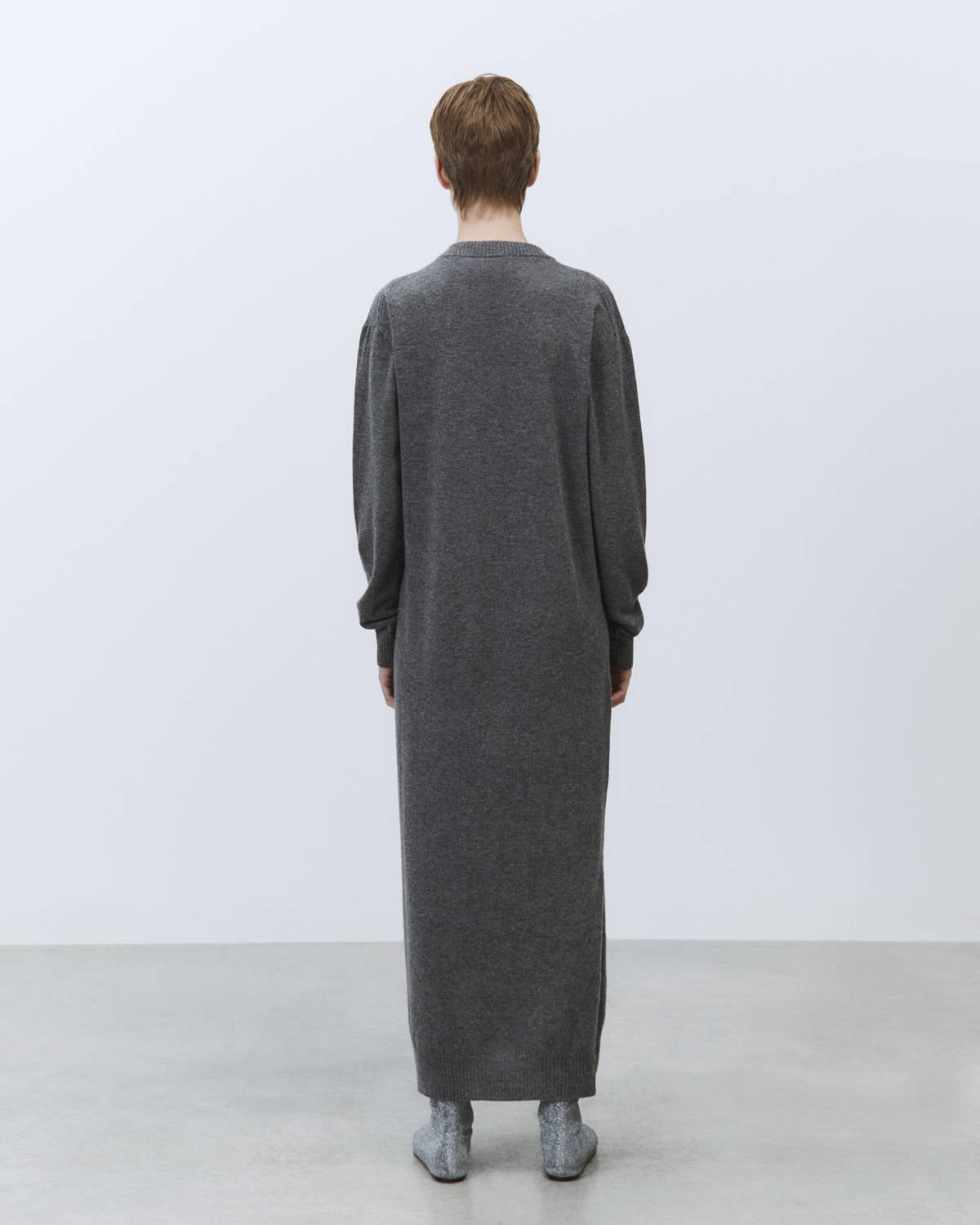 MAXI CASHMERE DRESS