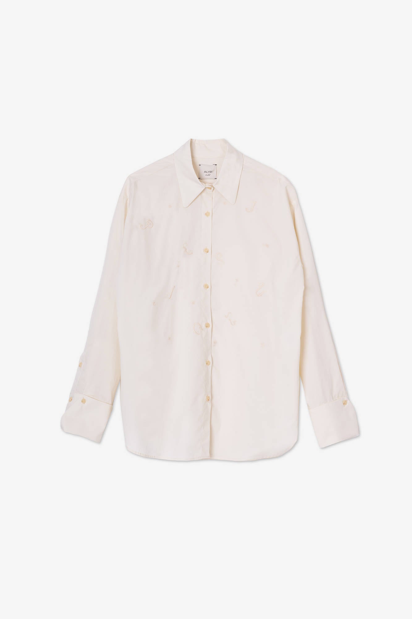 POPLIN SHIRT EMBROIDERY CURIOSIT