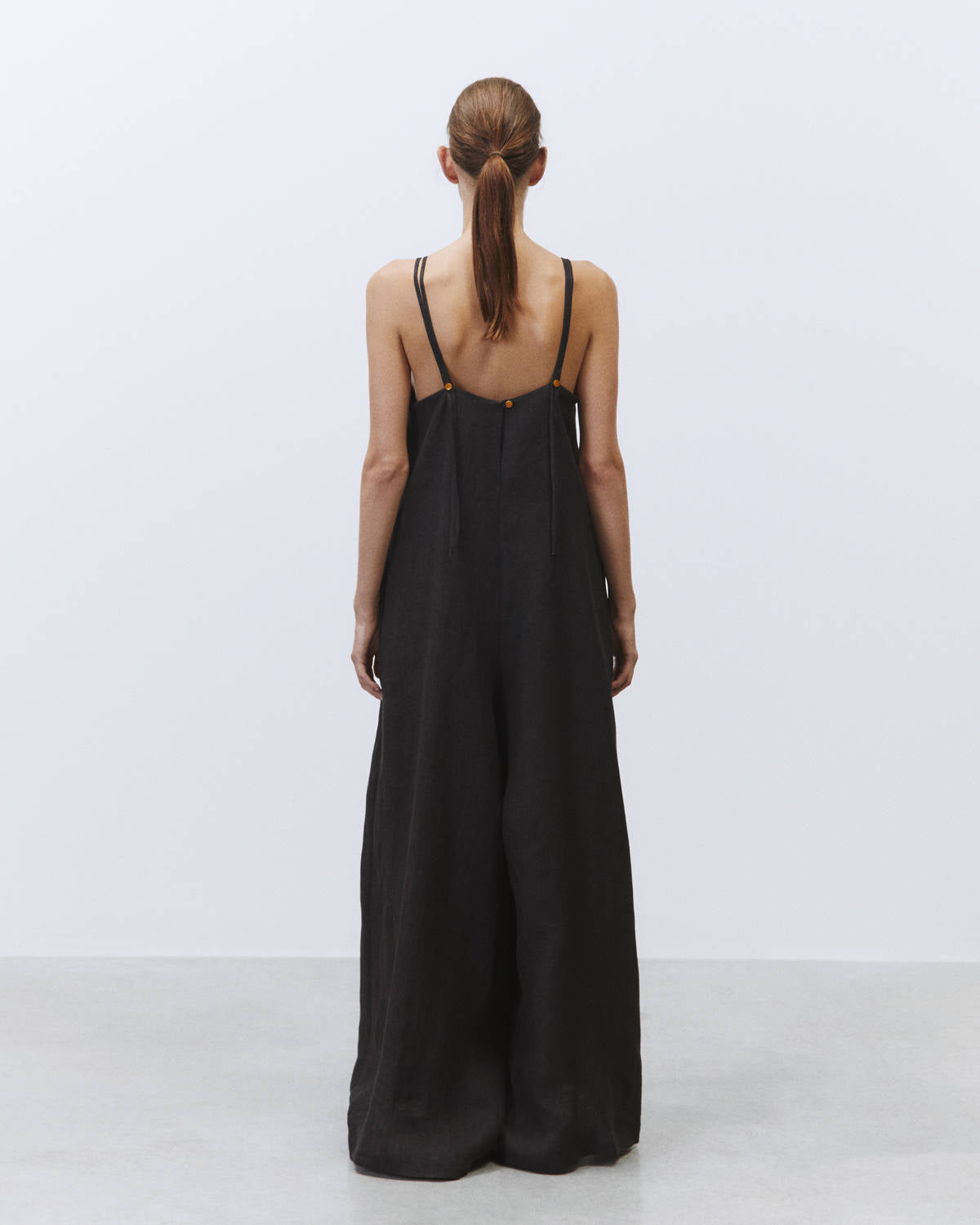 DELAVE' LINEN TRACKSUIT Charcoal