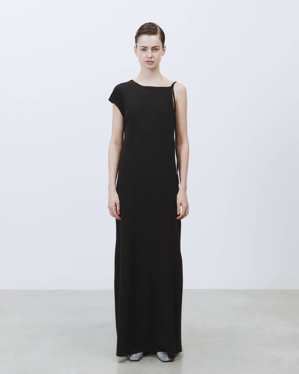 LONG WOOL DRESS