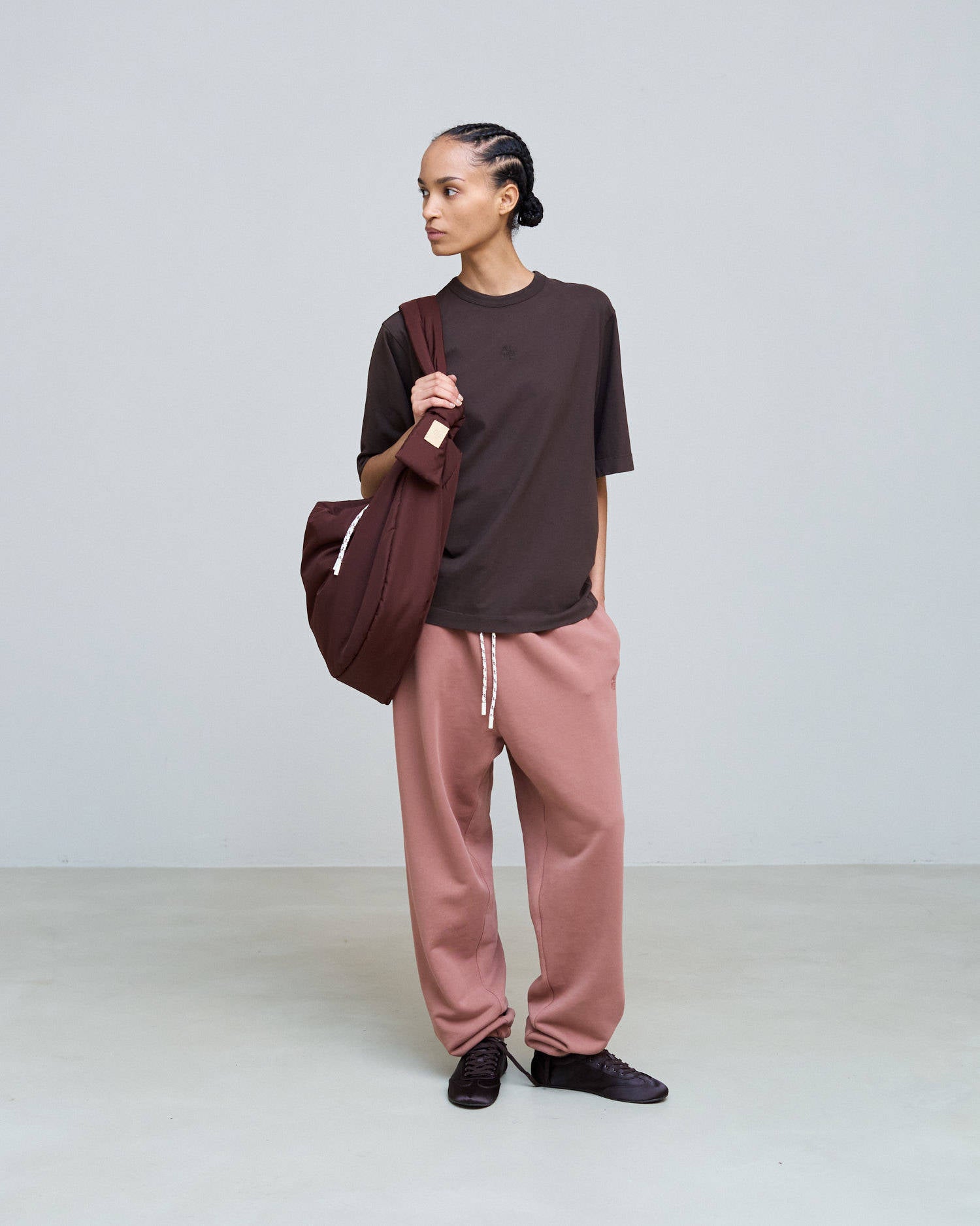 OVERSIZED T-SHIRT WITH Choco EMBROIDERY