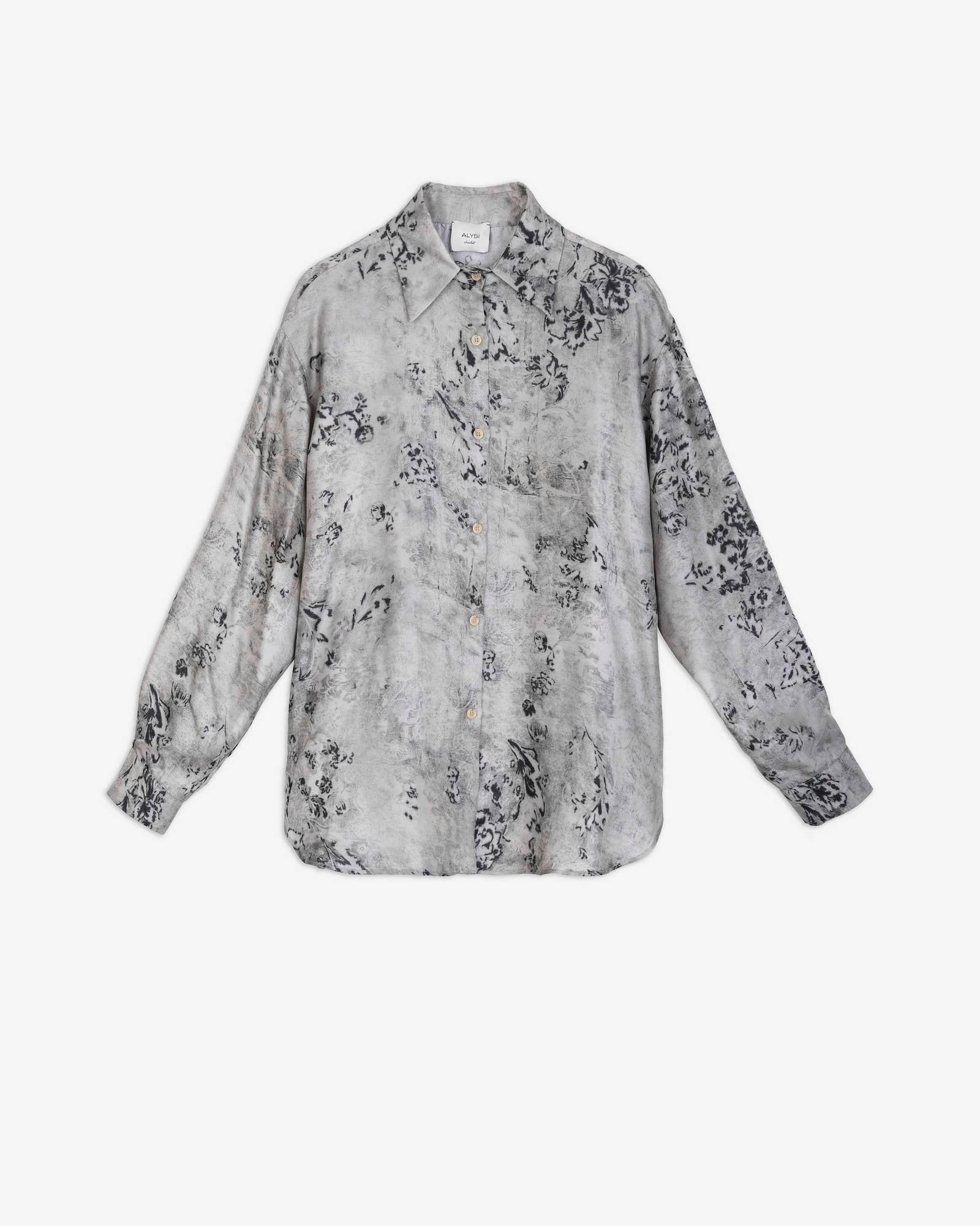 SILK TAPESTRY PRINT SHIRT