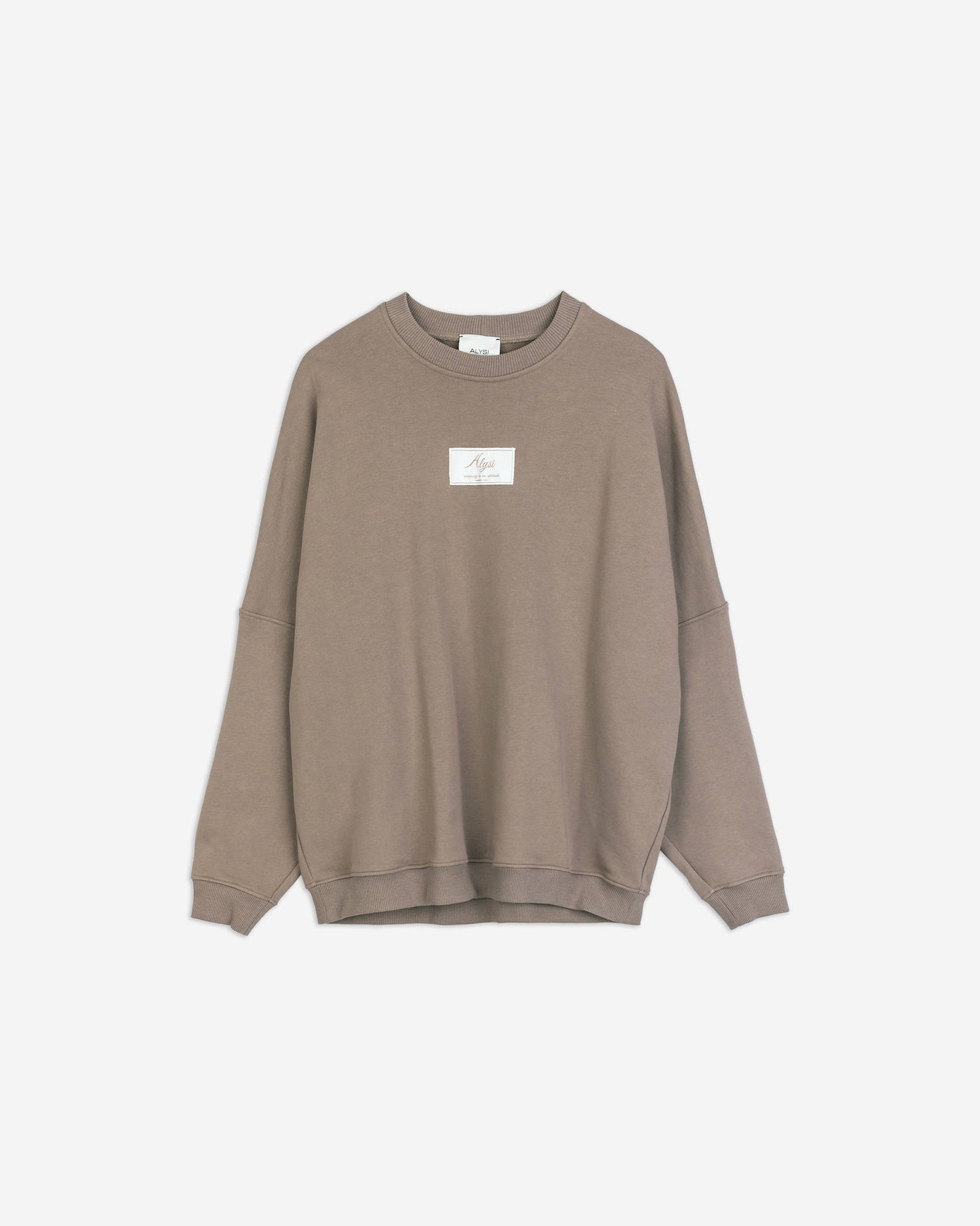 OVERSIZED CREW NECK SWEATSHIRT
