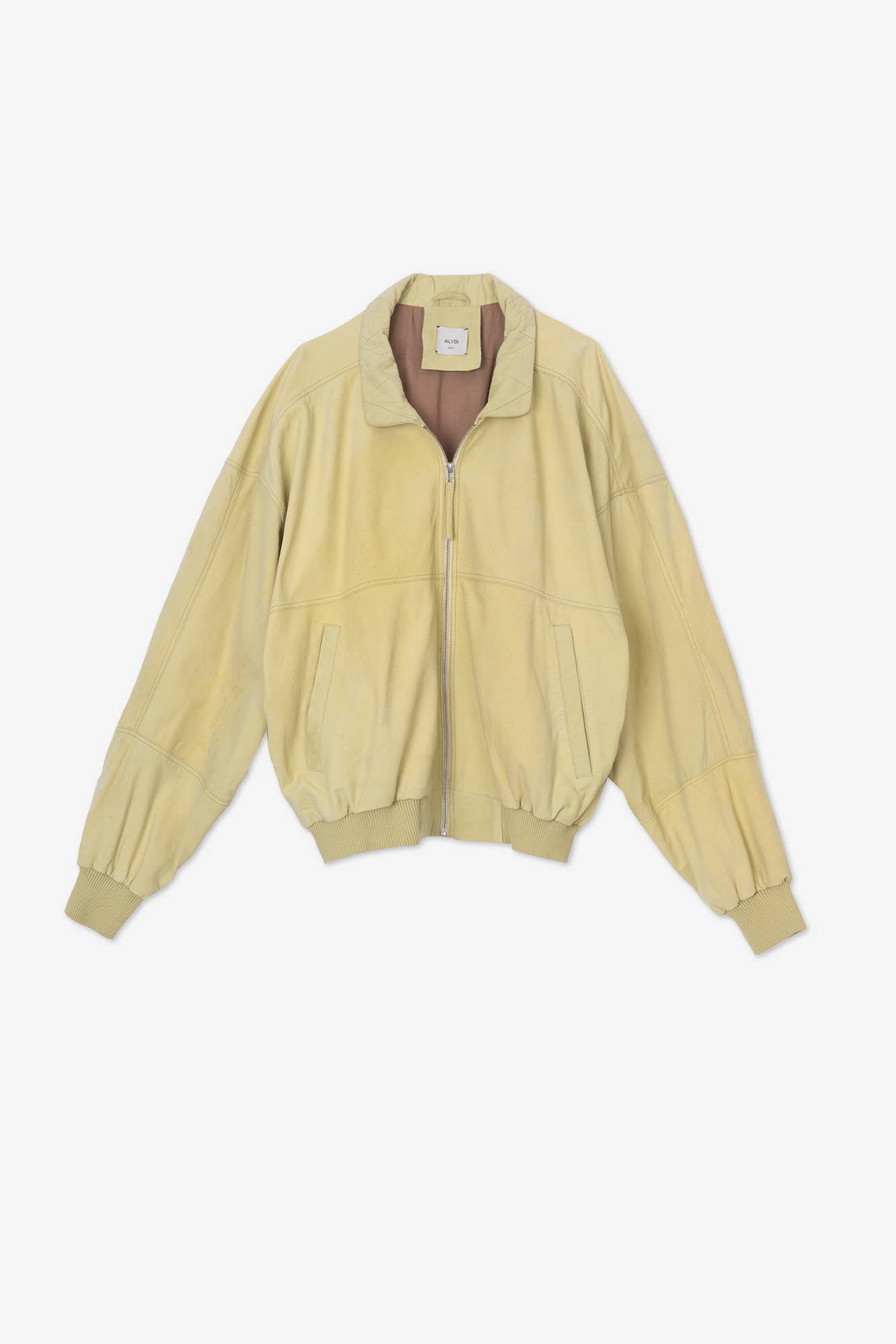 BOMBER SUEDE Cream