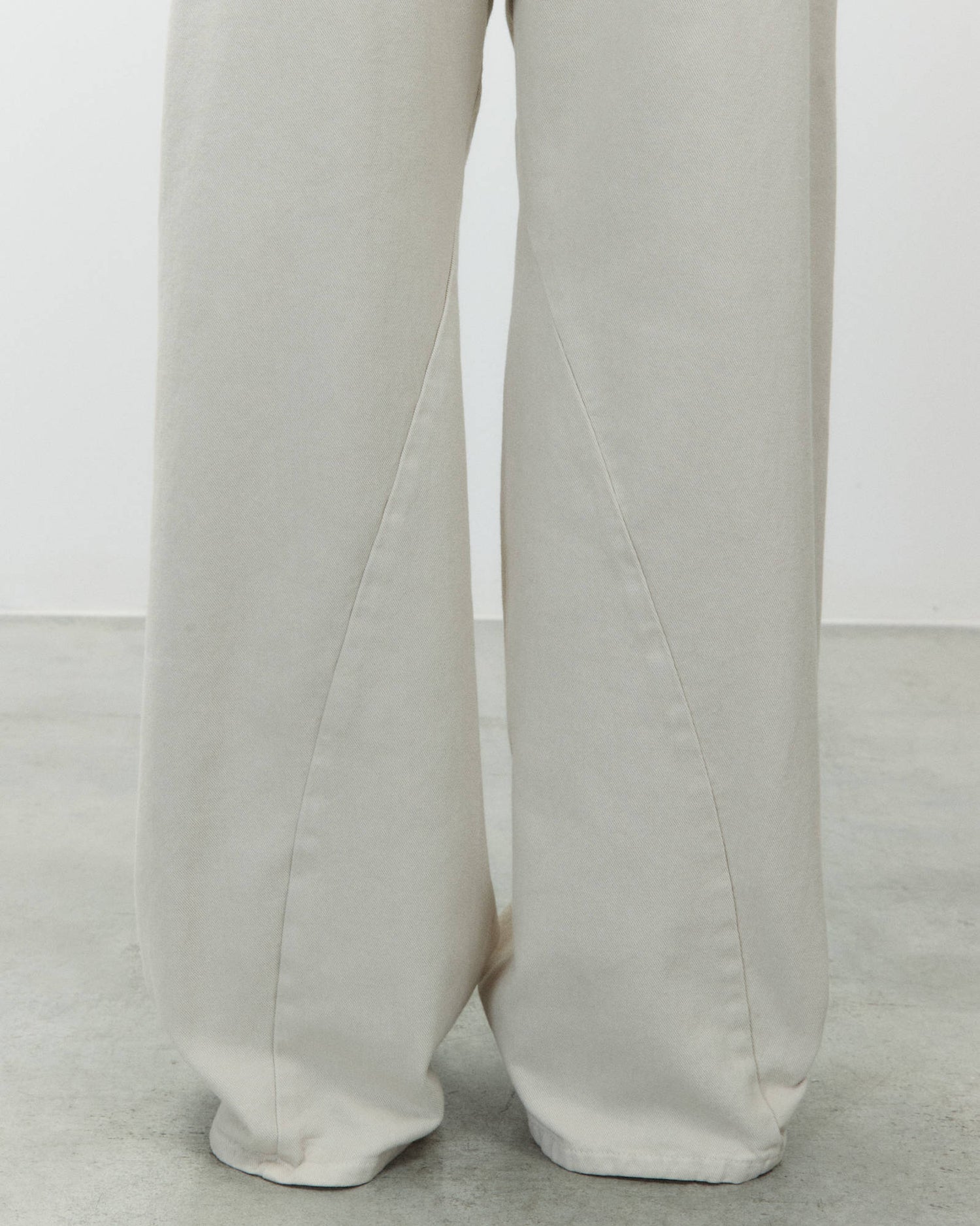 BARREL DENIM TROUSERS