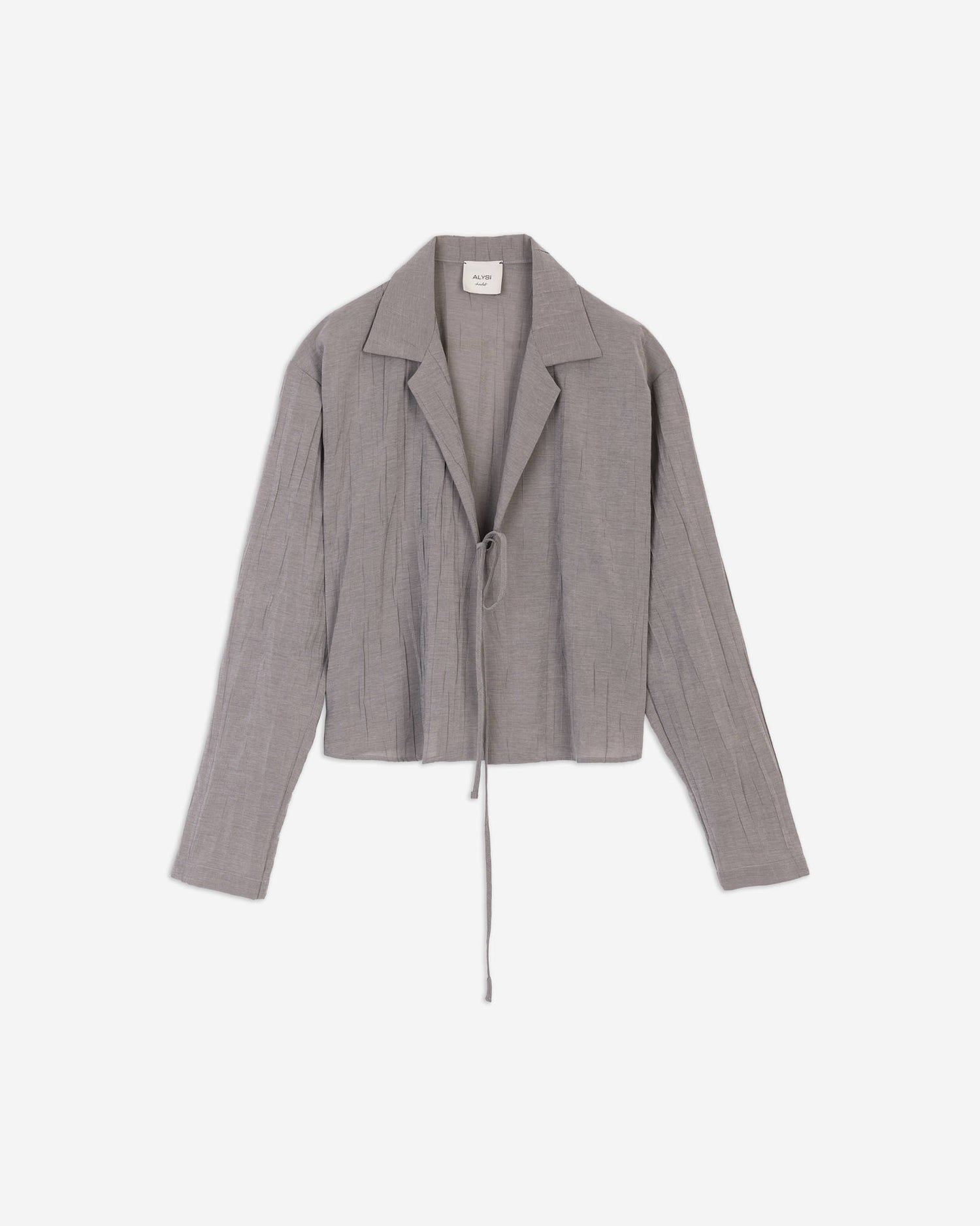 SHORT CRINKLE SHIRT
