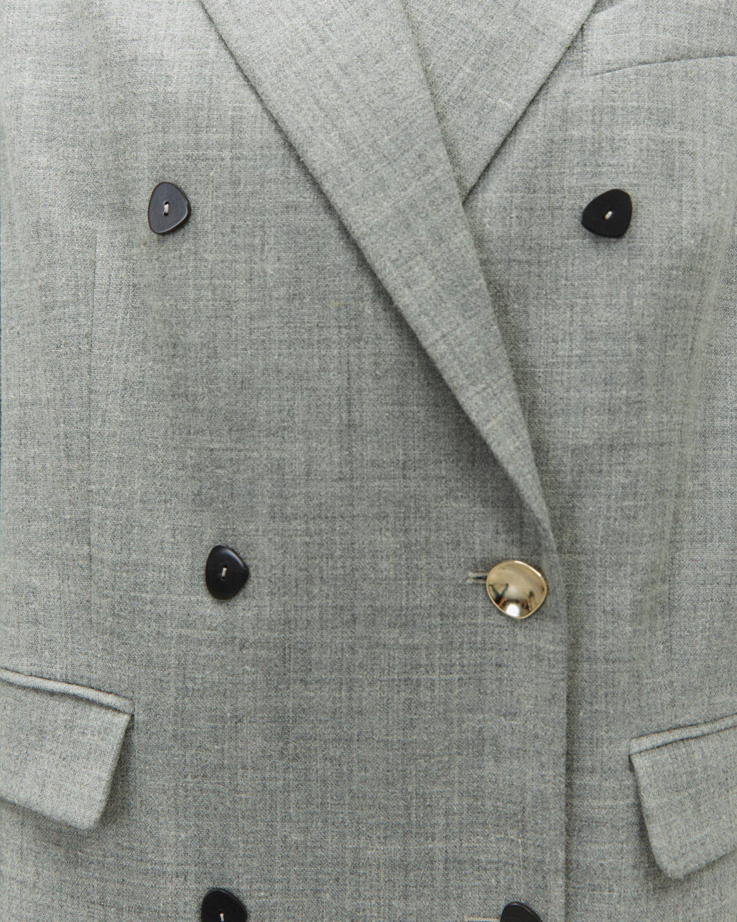 LONG WOOL GRANIGLIA COAT