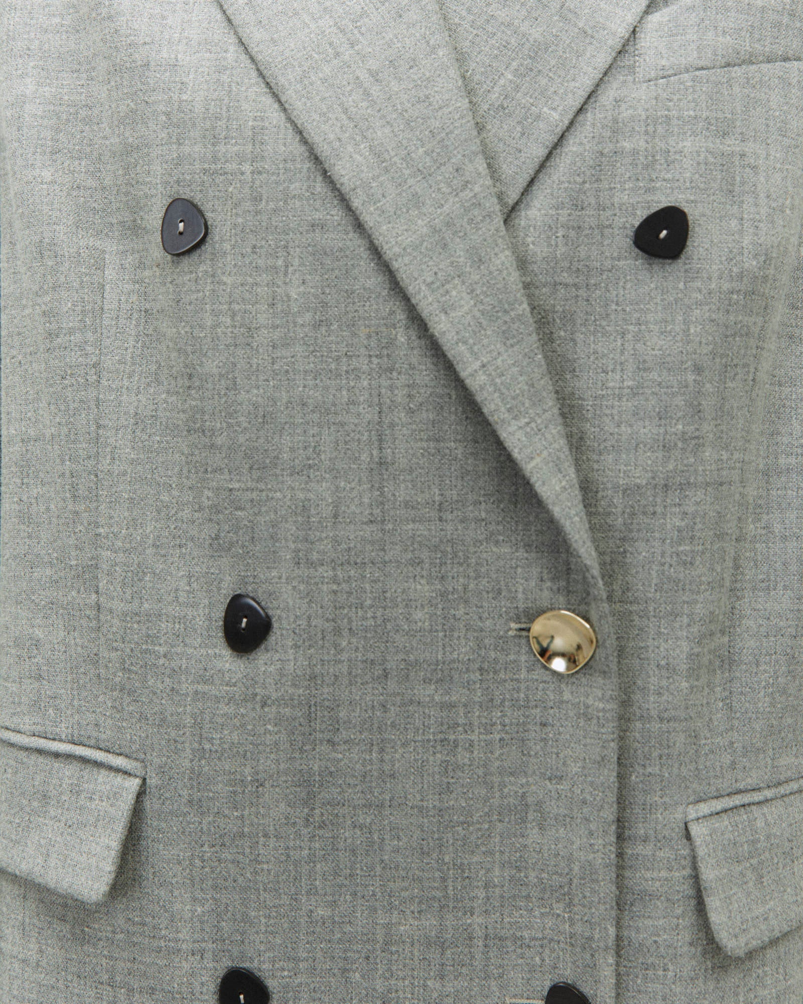 LONG WOOL GRANIGLIA COAT
