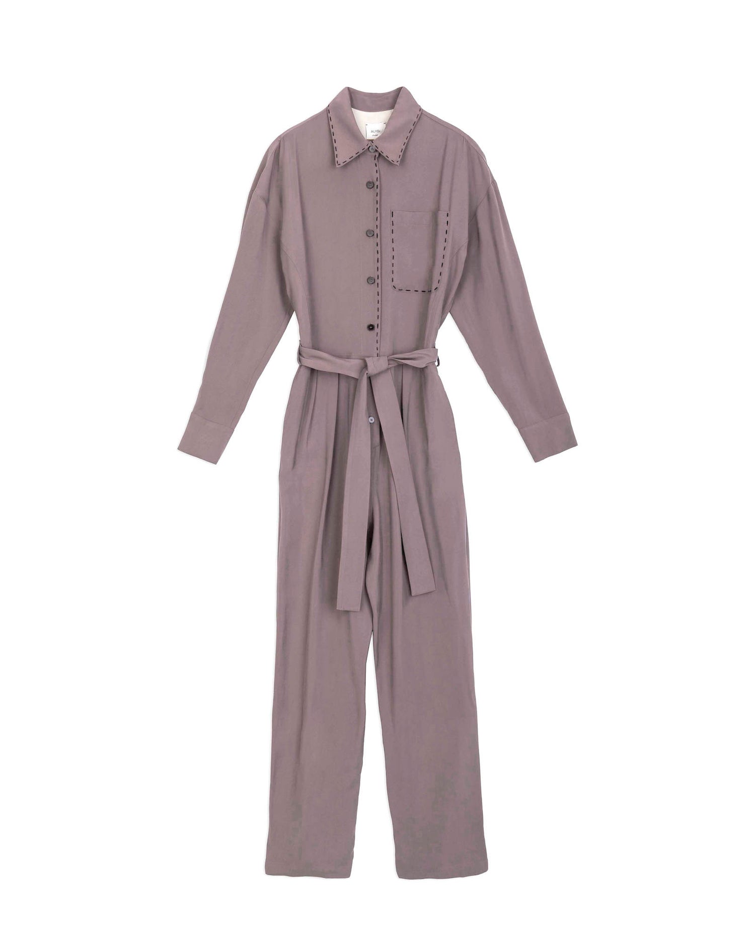 CUPRO EFFECT JUMPSUIT