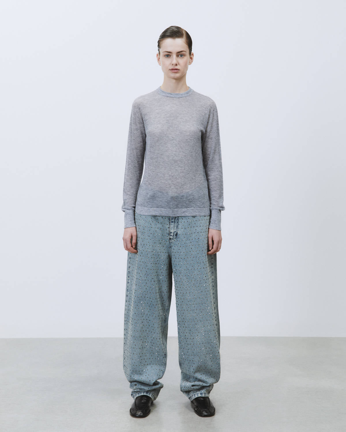 EXTRAFINE WOOL SWEATER