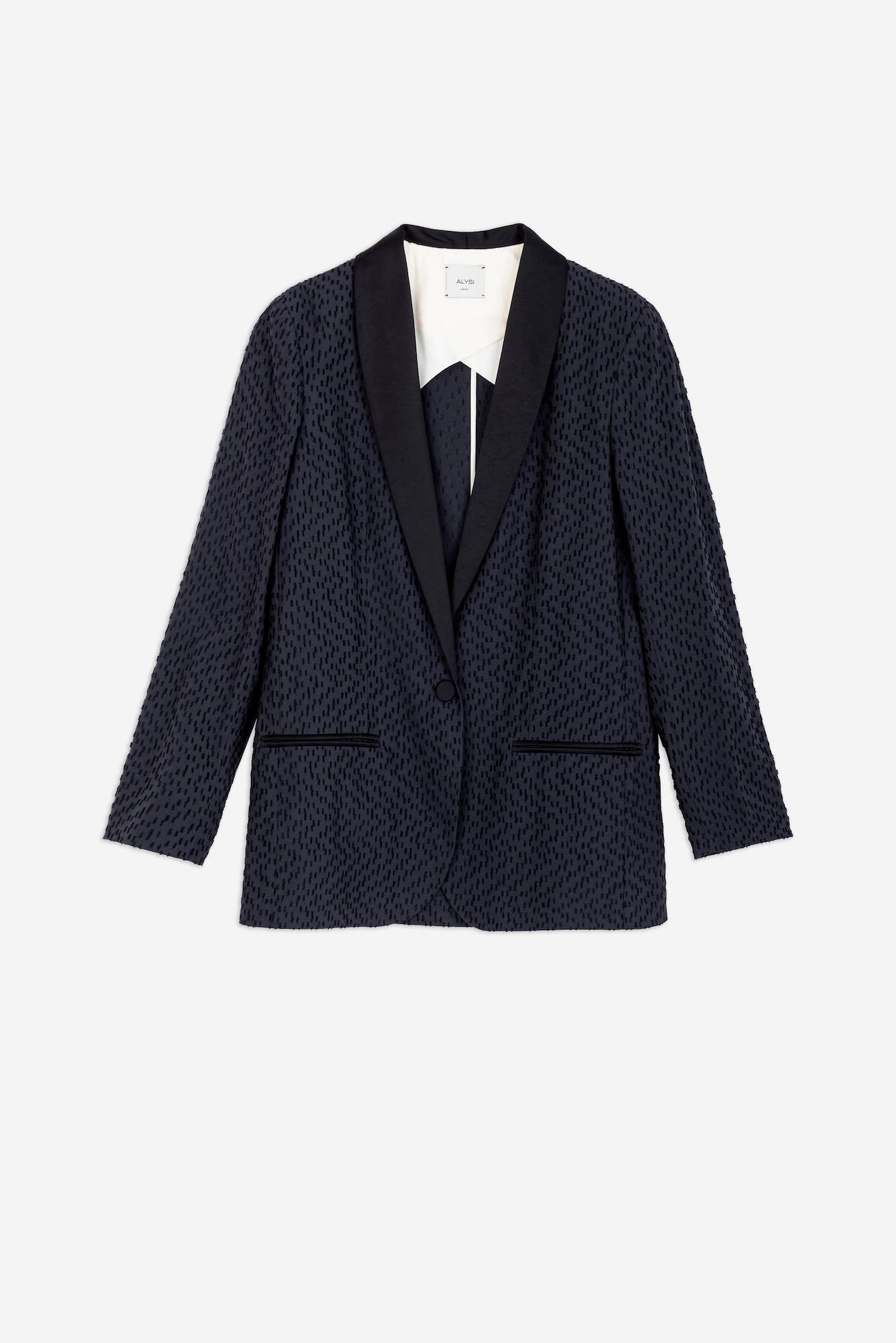 BLAZER JACQUARD MONOPETTO