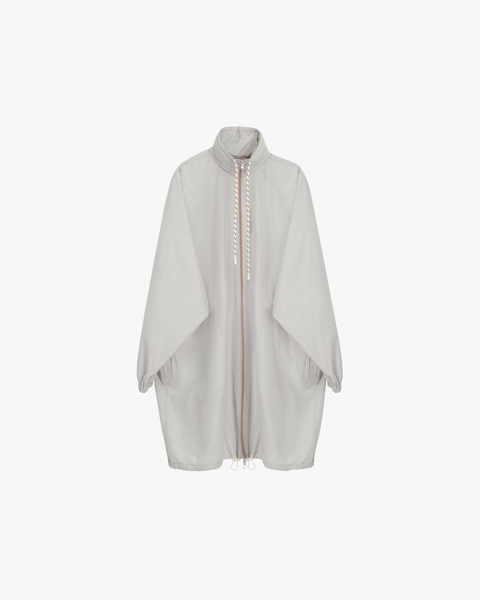 HOODED WIND JACKET Sage