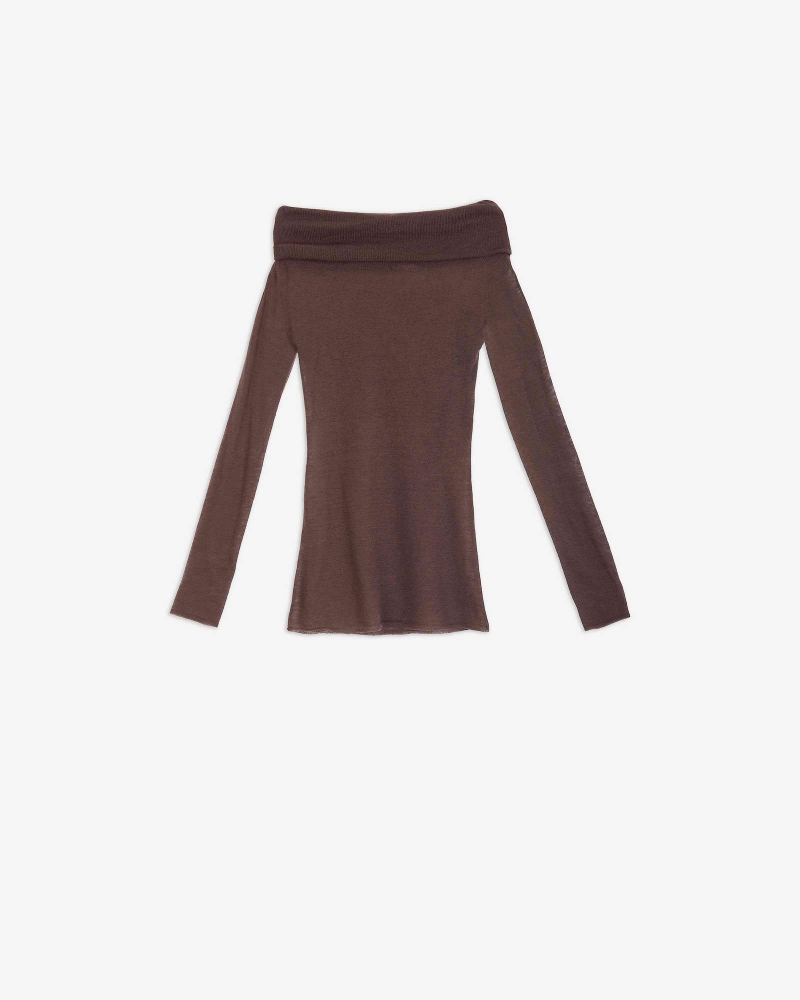 EXTRAFINE WOOL KNIT TOP