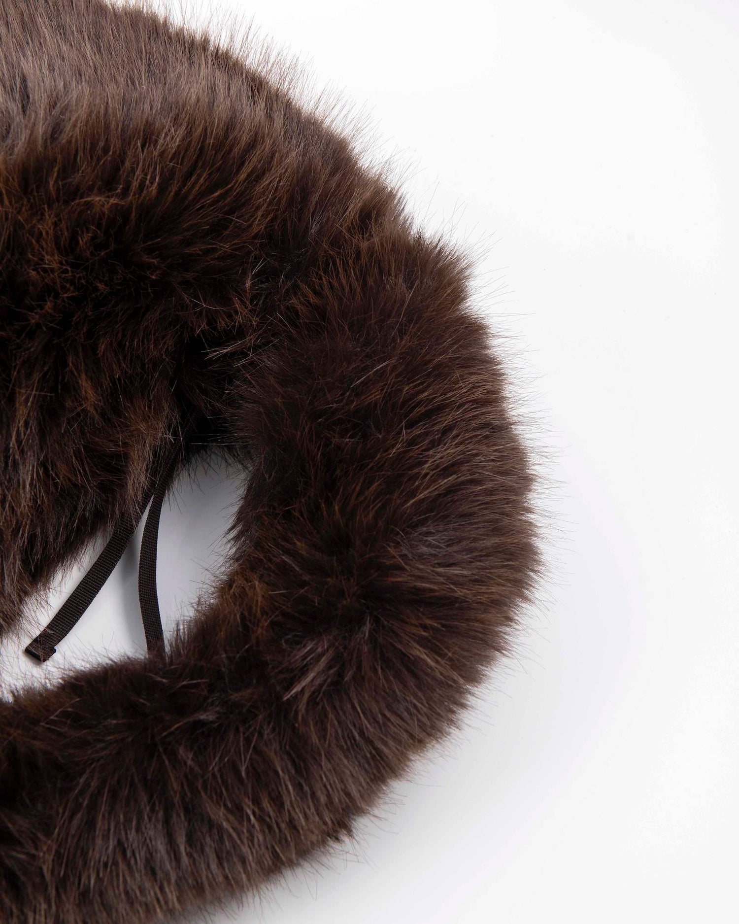 ECO FUR POUCH BAG