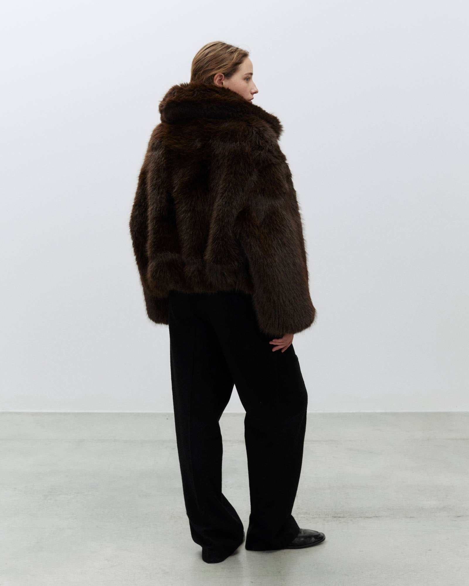 ECO FUR BOMBER JACKET