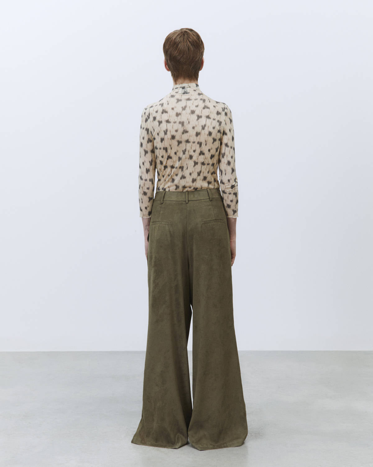 DAINETTO WIDE LEG TROUSERS