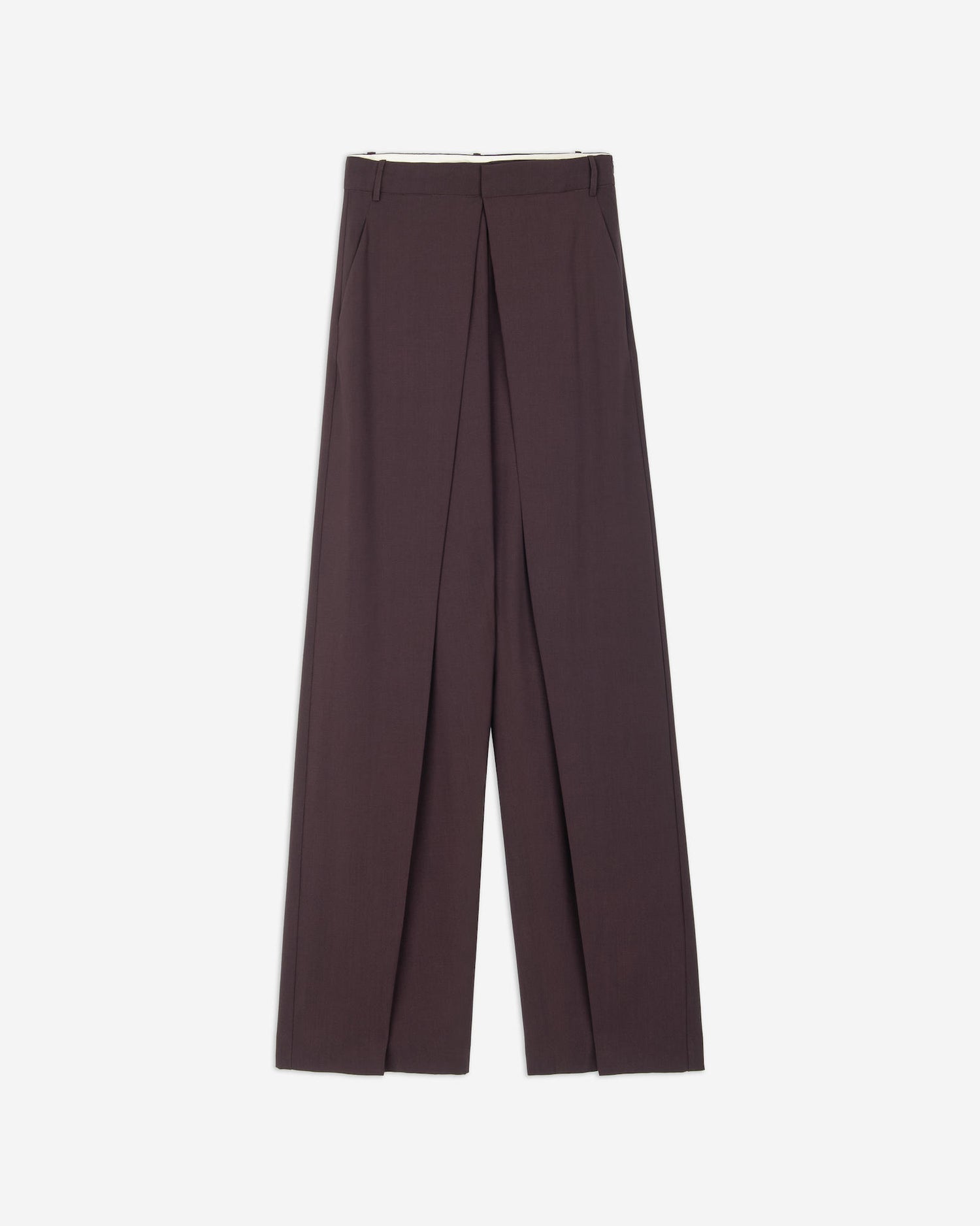 STRETCH WOOL TROUSERS