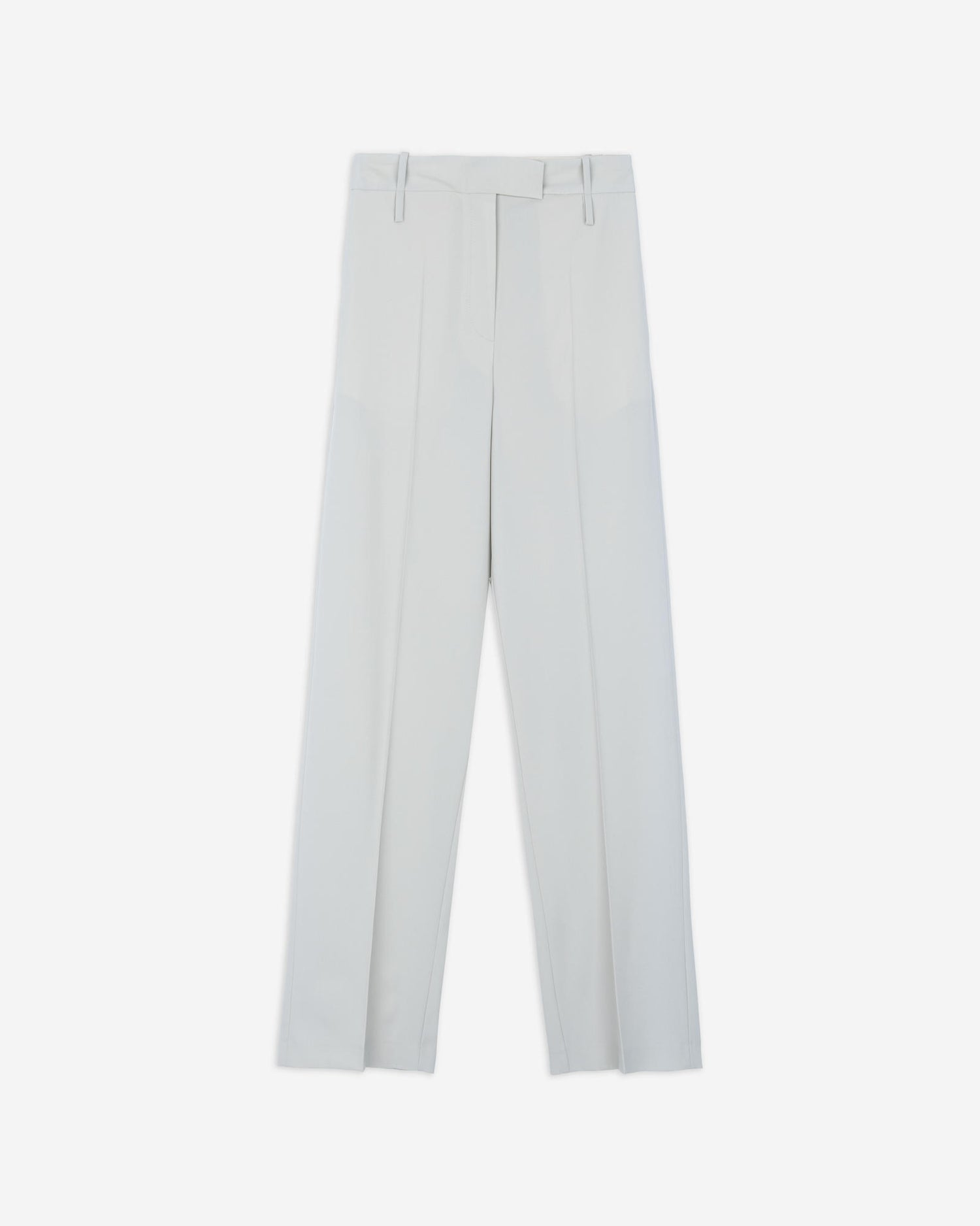 WOOL CANVAS TROUSERS