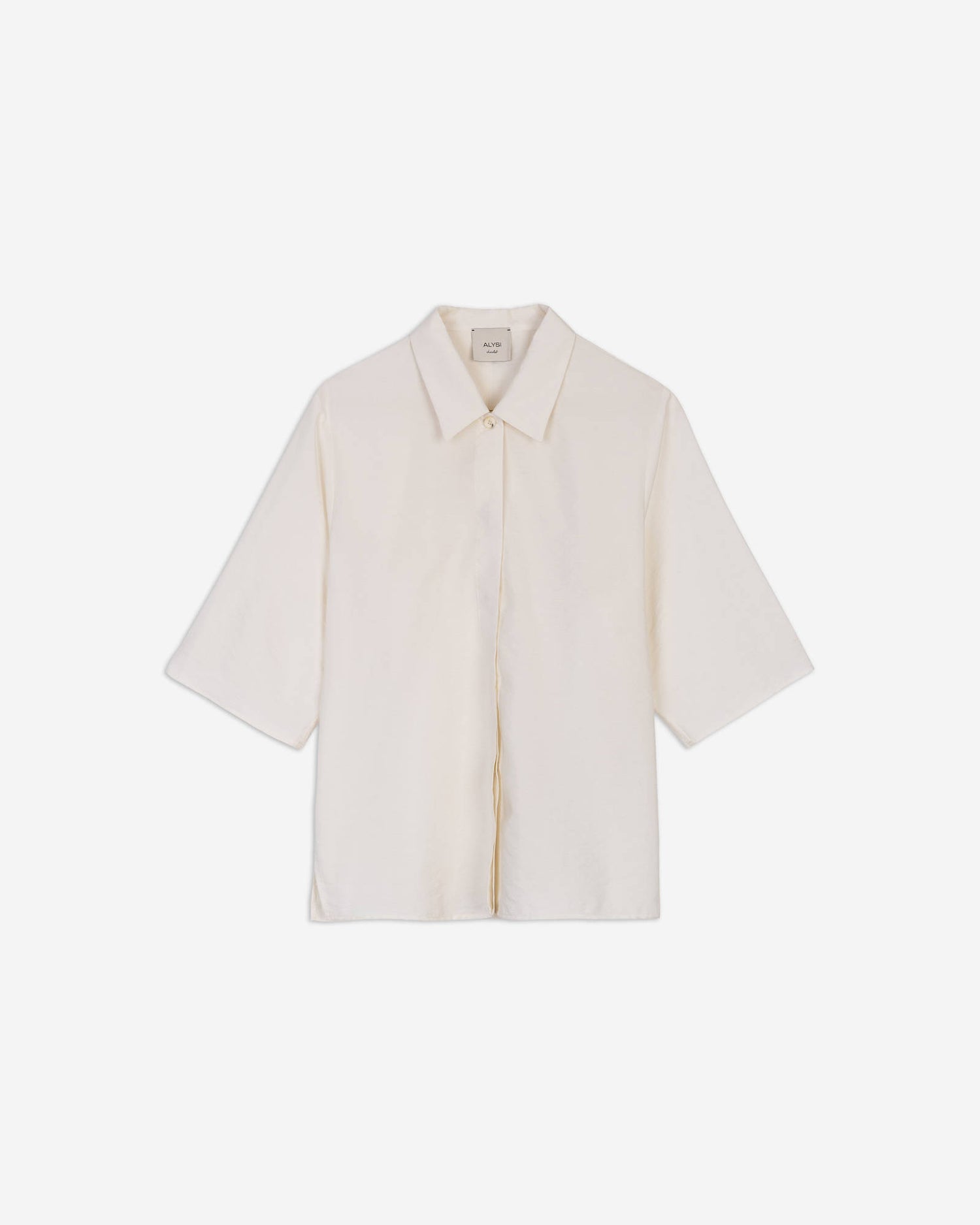 SILK CANVAS SHIRT