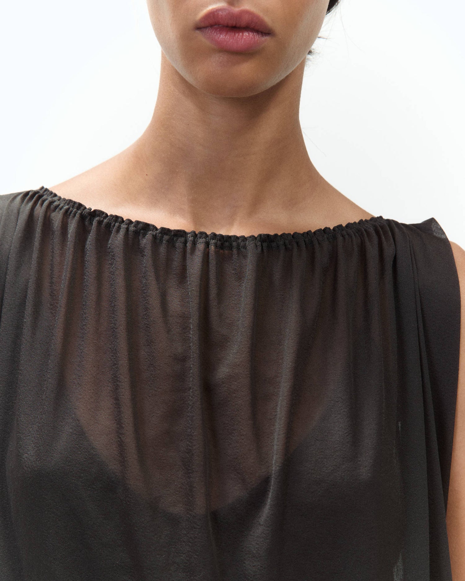 LONG LIGHT JERSEY DRESS