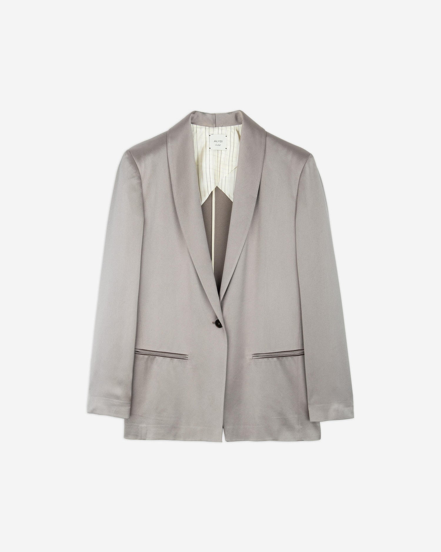 SATIN BLAZER