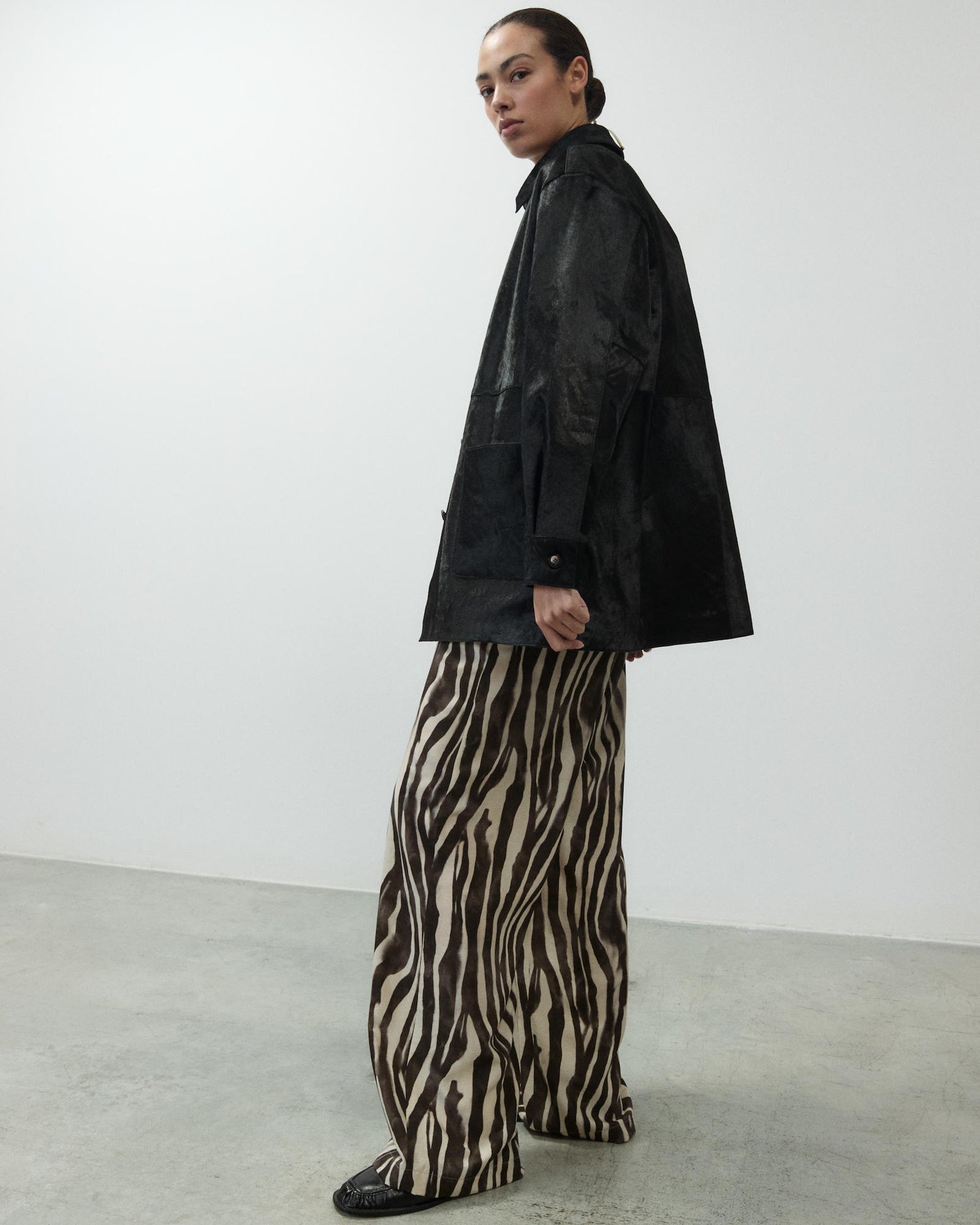 PANTALONE AMPIO STAMPATO