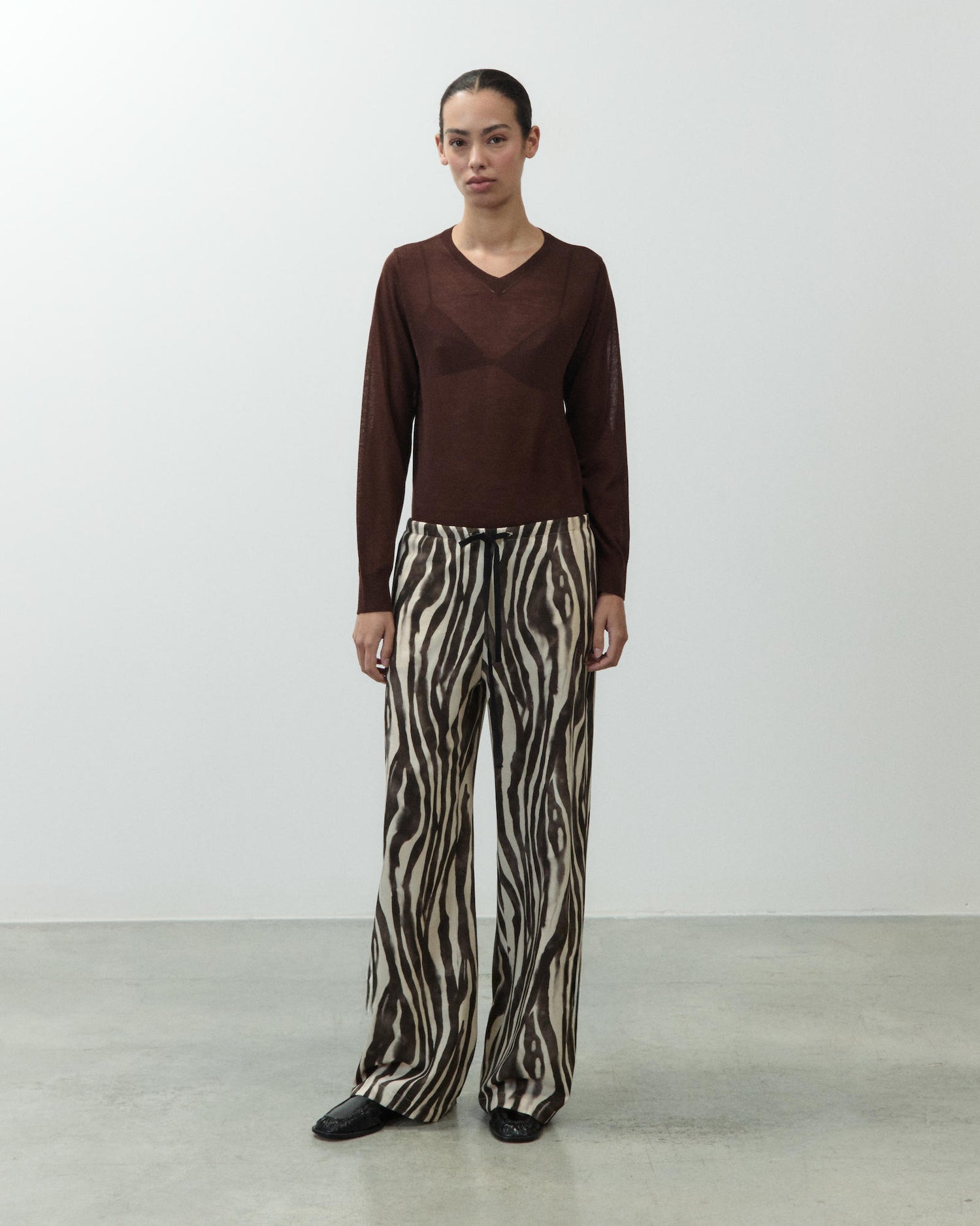 PANTALONE AMPIO STAMPATO