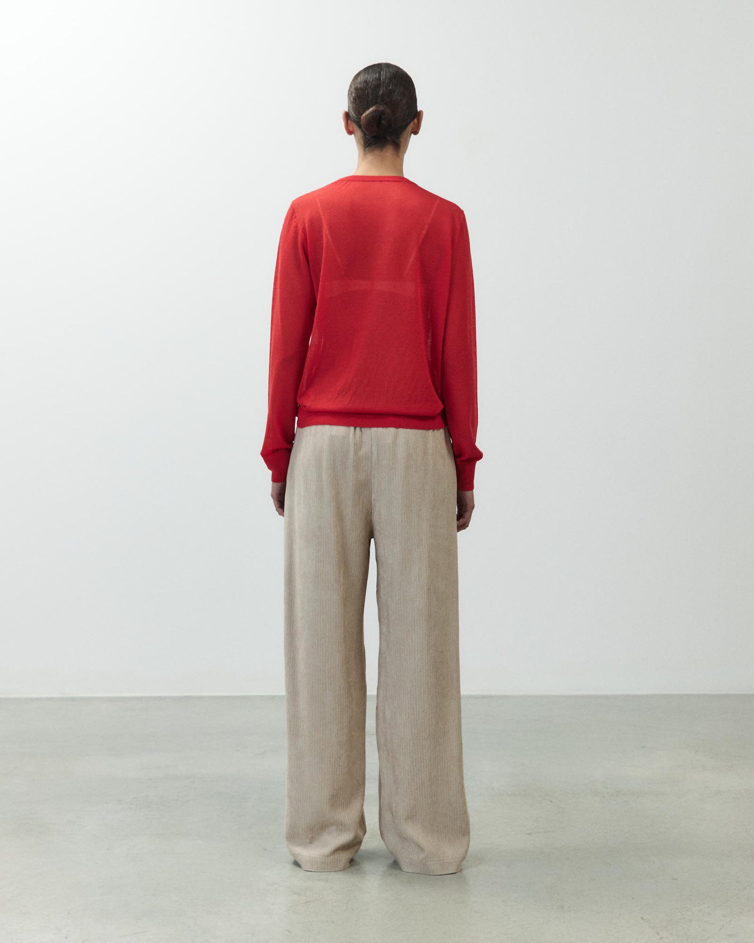 PANTALONE STILE PIGIAMA IN VELLUTO