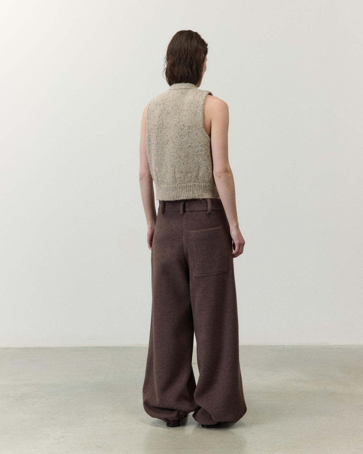 PANTALONE GAUCHO IN LANA