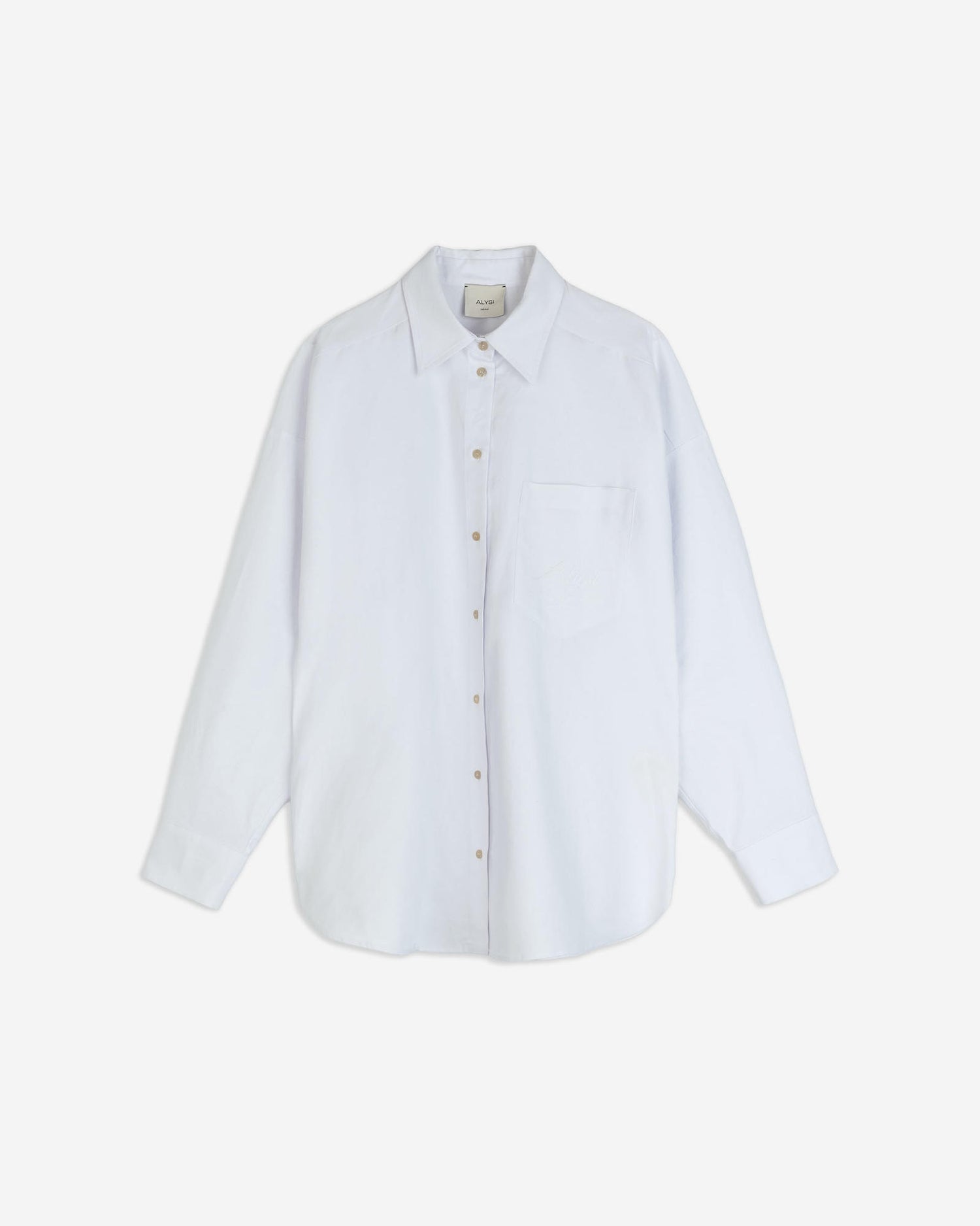 CAMICIA OXFORD CON RICAMO