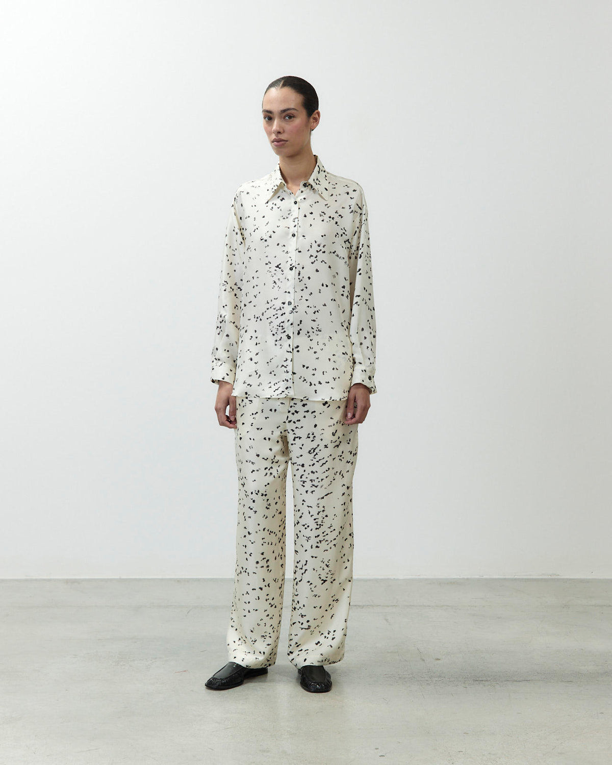 PRINTED SILK SHIRT