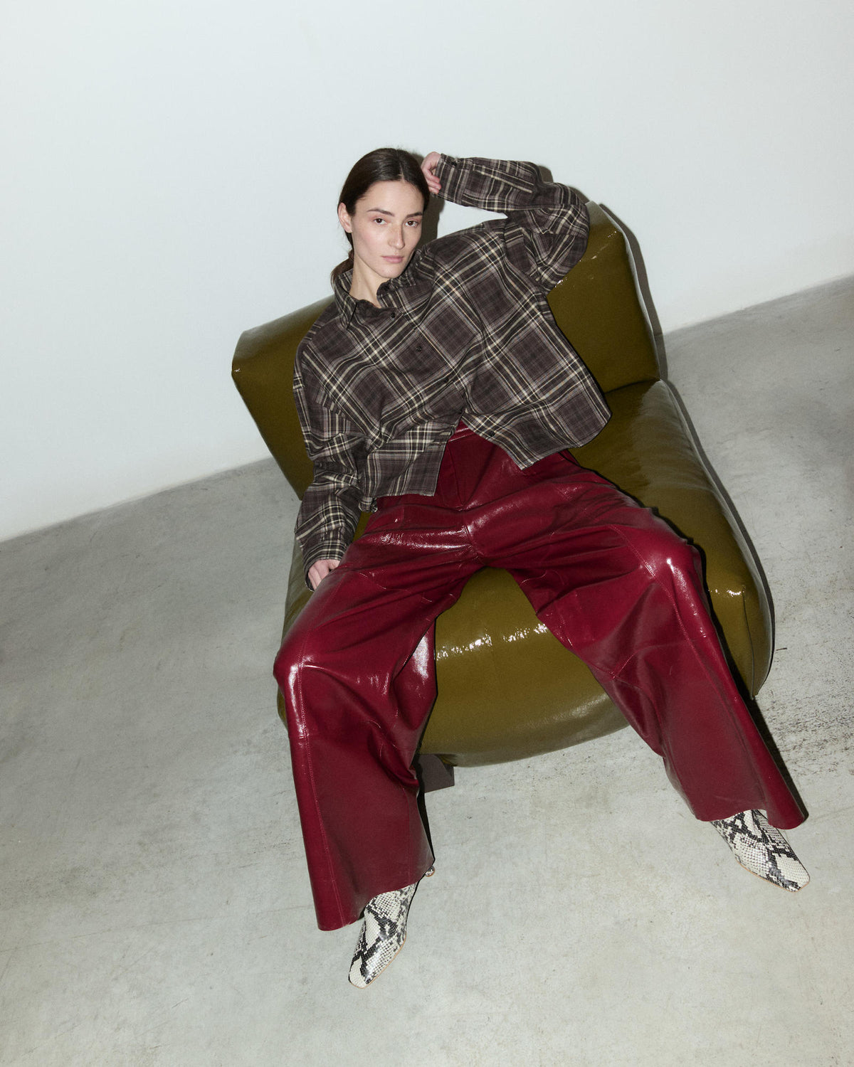 CAMICIA IN COTONE TARTAN