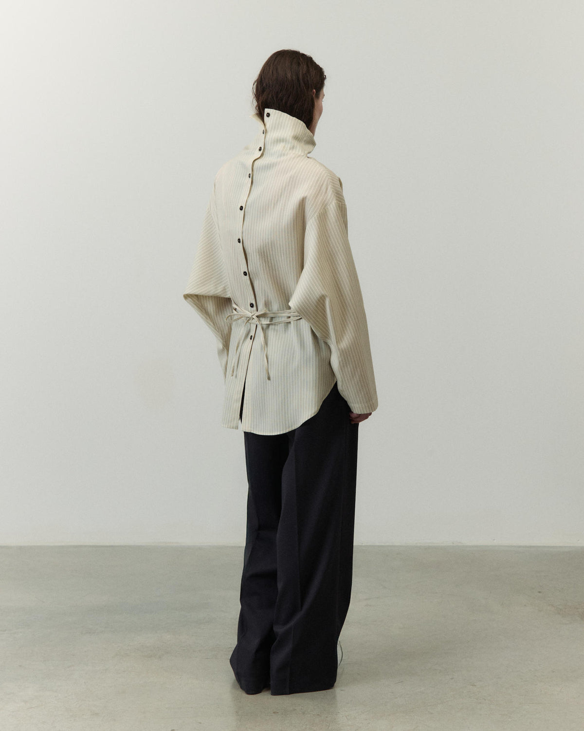 OVERSIZED PINSTRIPE SHIRT