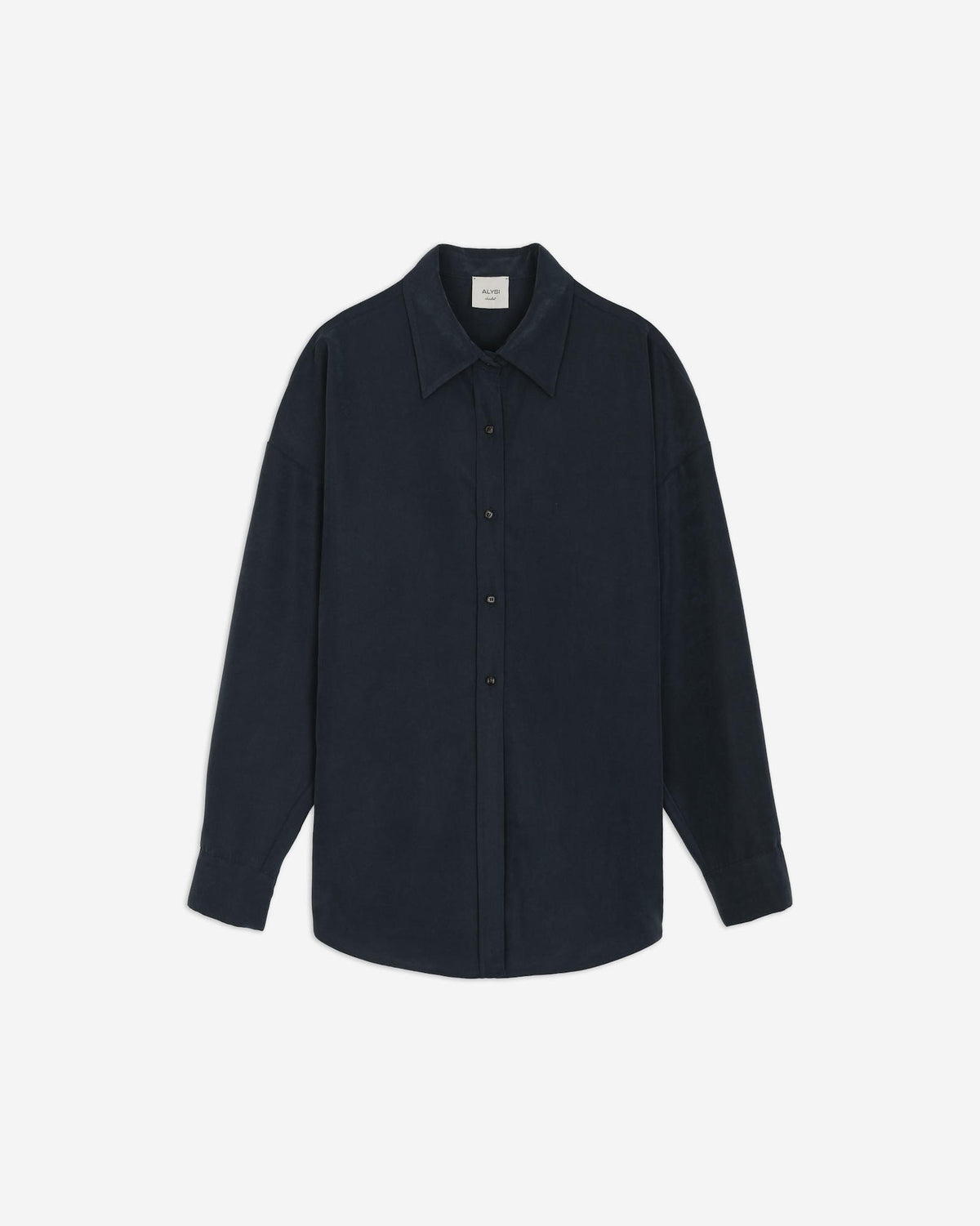 CAMICIA OVERSIZE PLISSETTATA