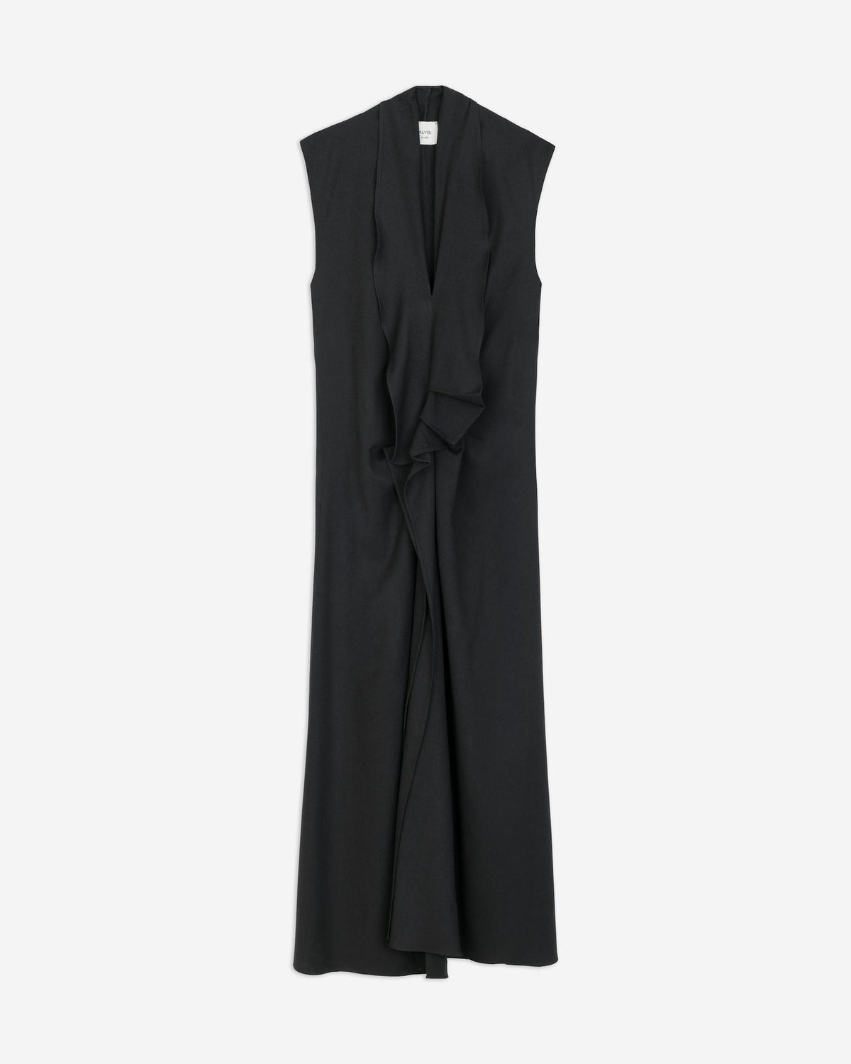 ABITO MIDI CON RUCHES