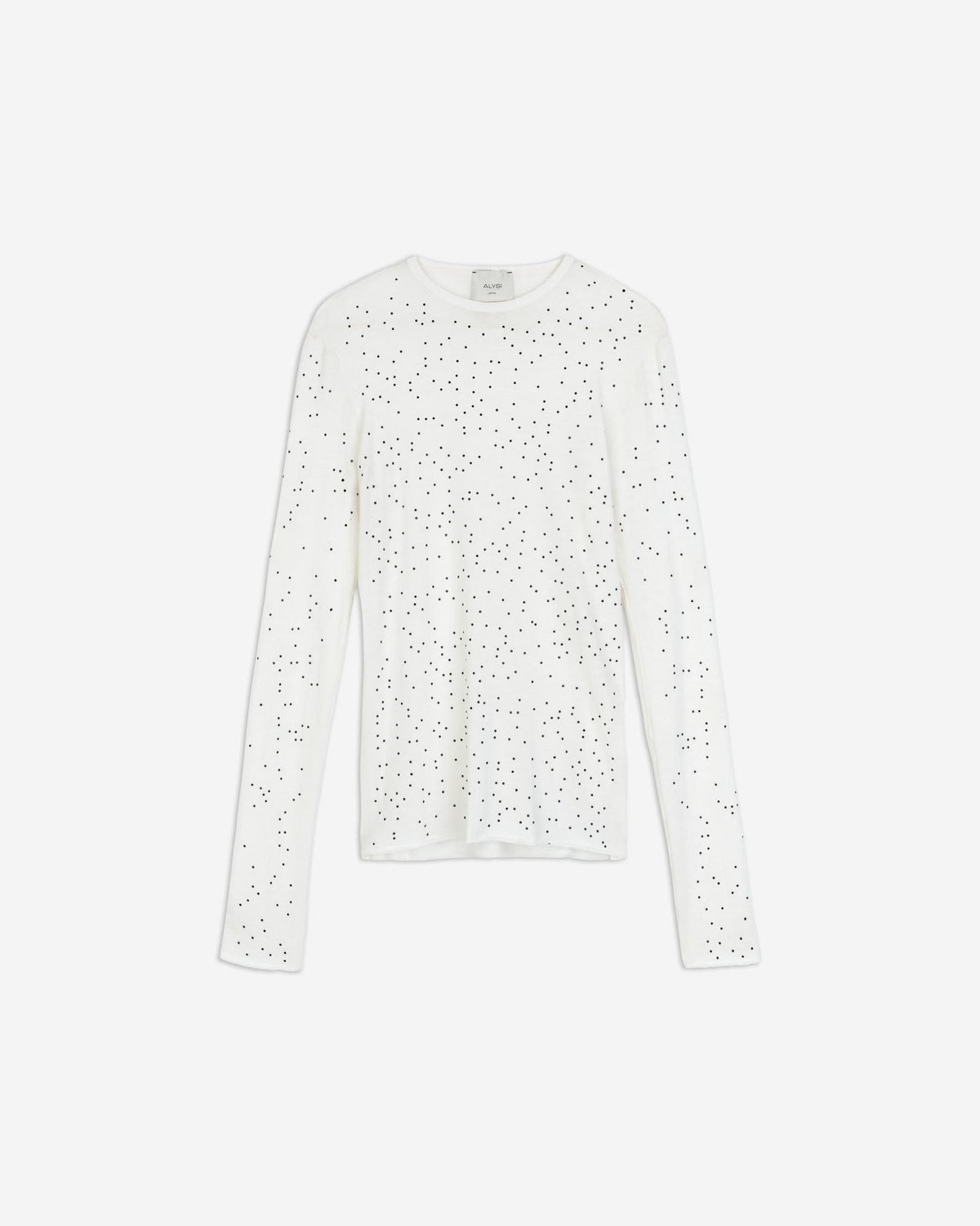 MAGLIA SLIM CON STRASS
