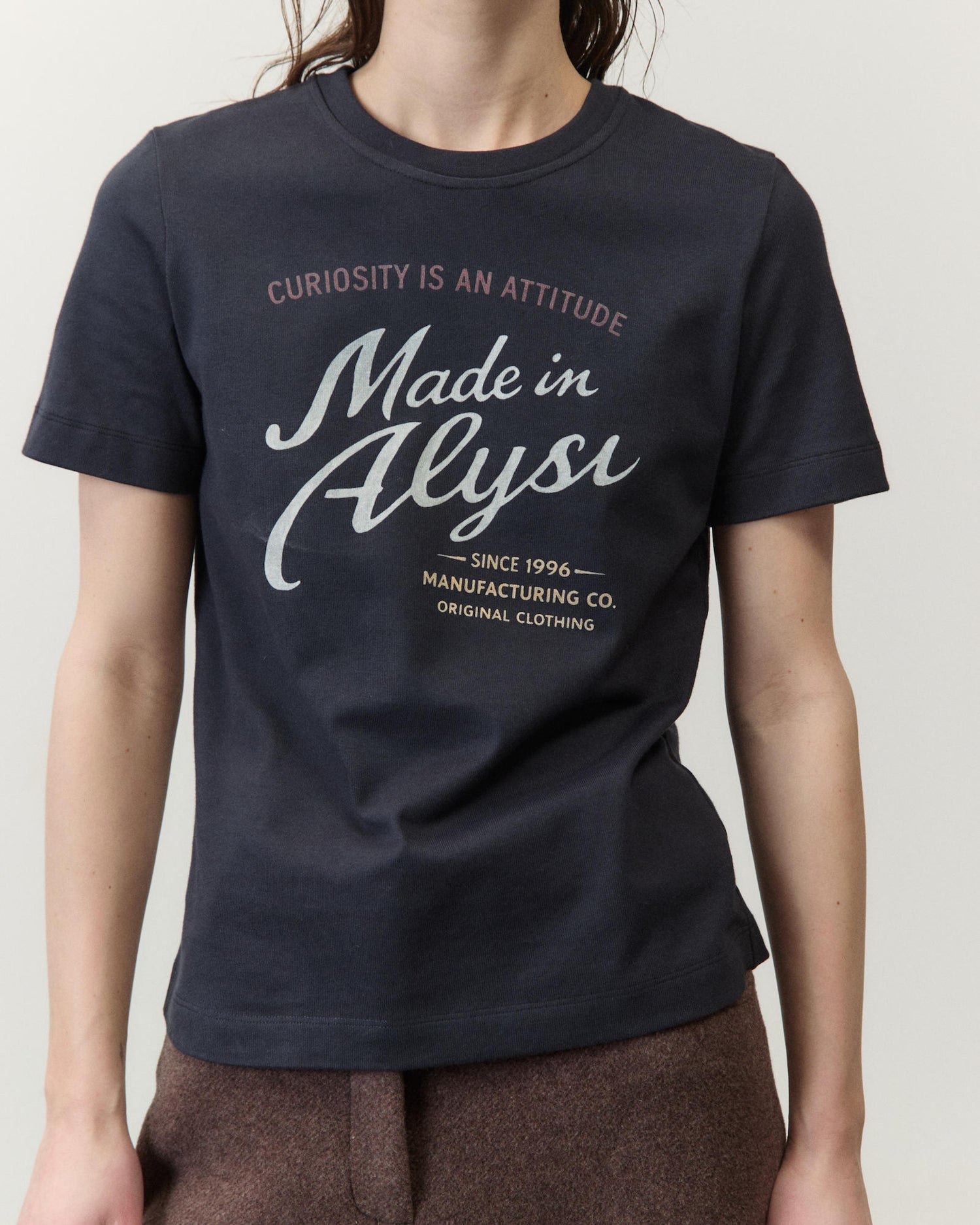 T-SHIRT GIROCOLLO STAMPA