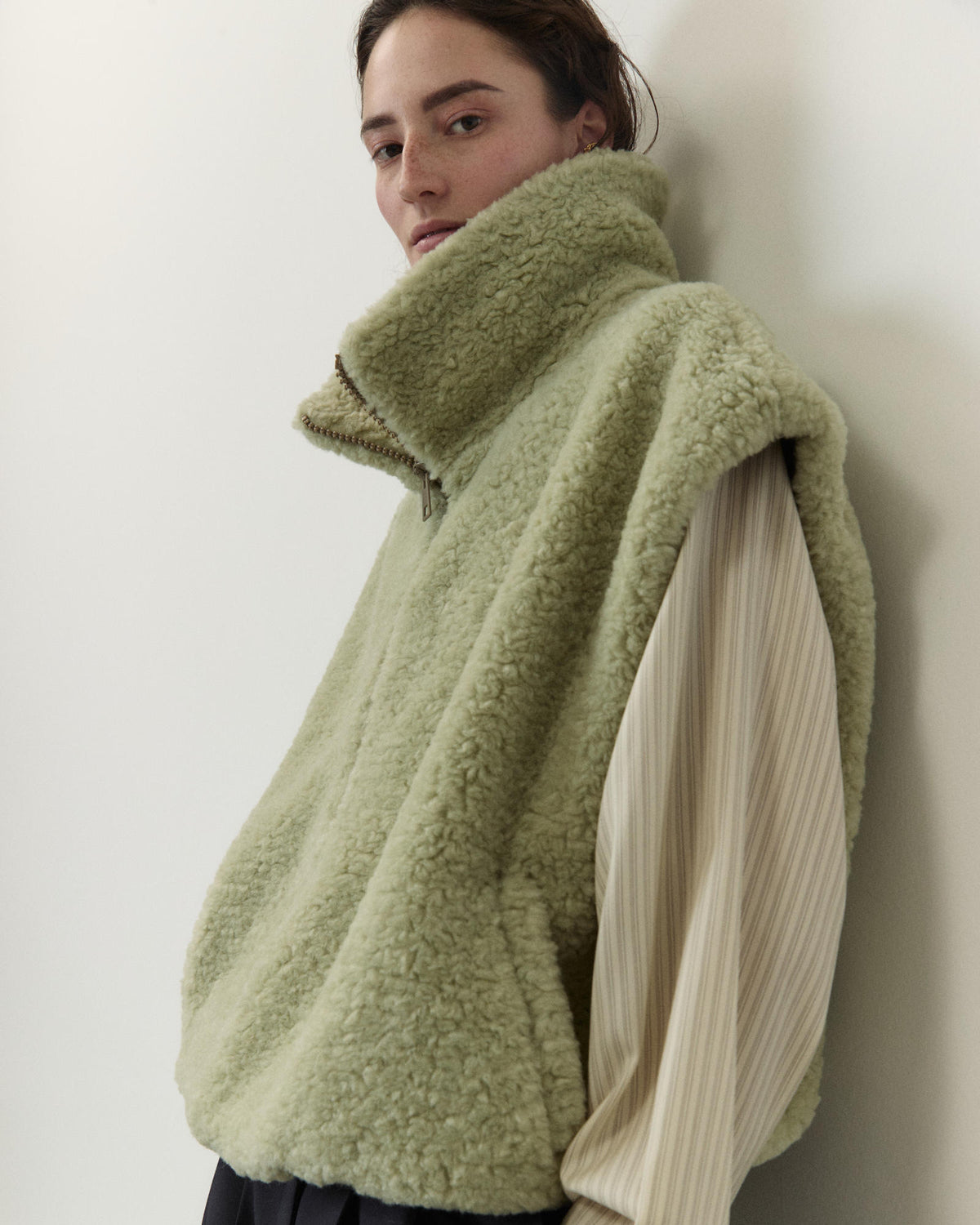 ANORAK TEDDY CON ZIP