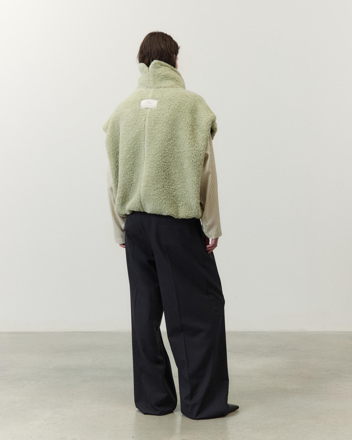 ANORAK TEDDY CON ZIP