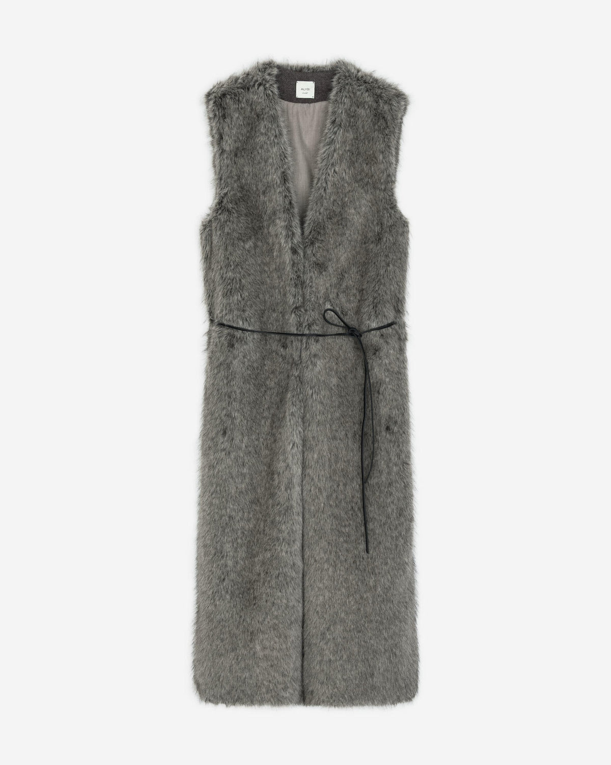 GILET LUNGO ECO FUR