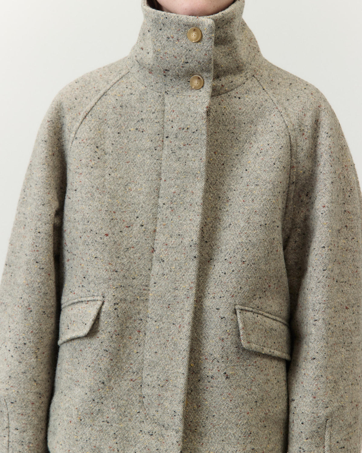 GIACCA CORTA IN TWEED
